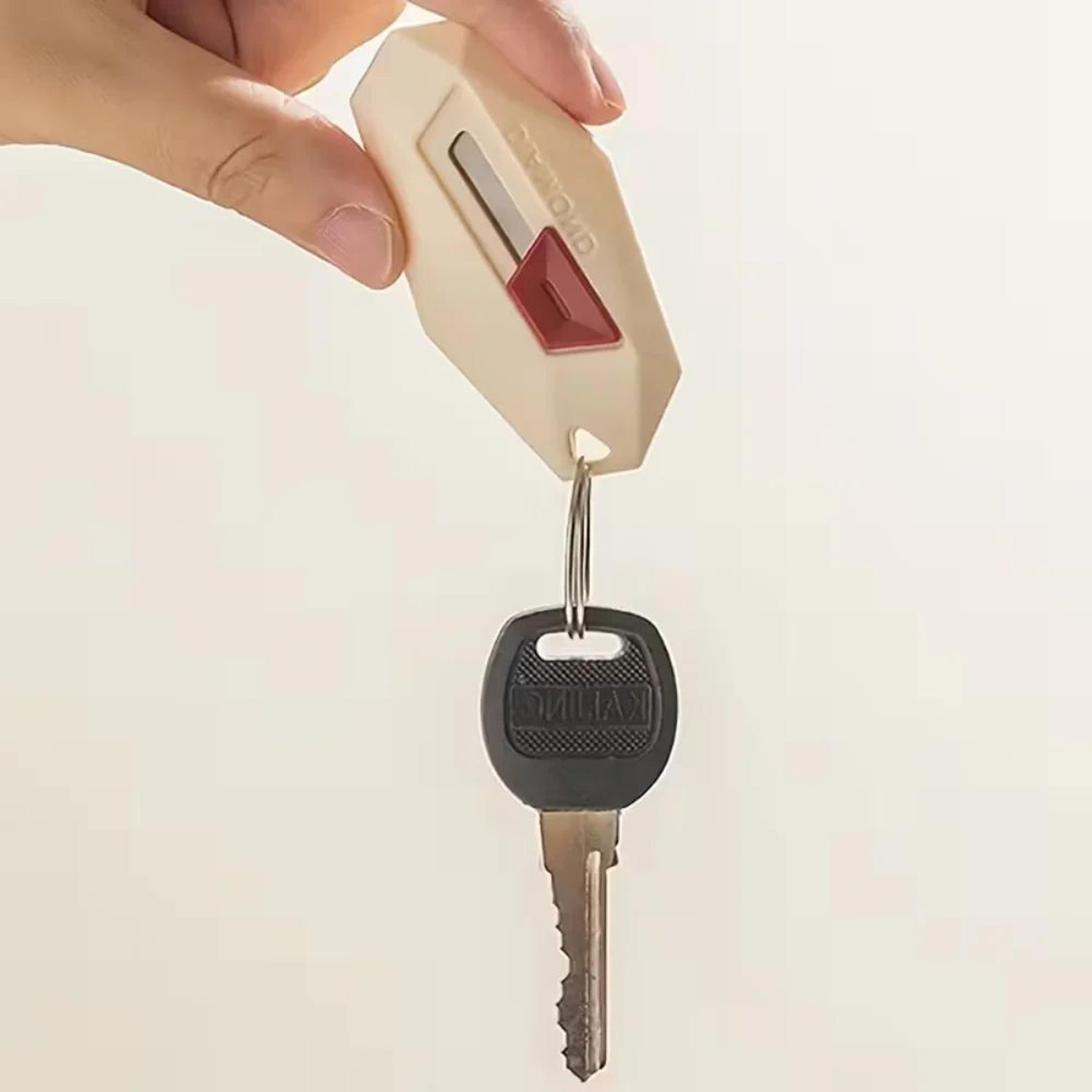 Mini Magnetic Box Cutter  Retractable Safety Ceramic Utility Knife For Fast Package Opening 4