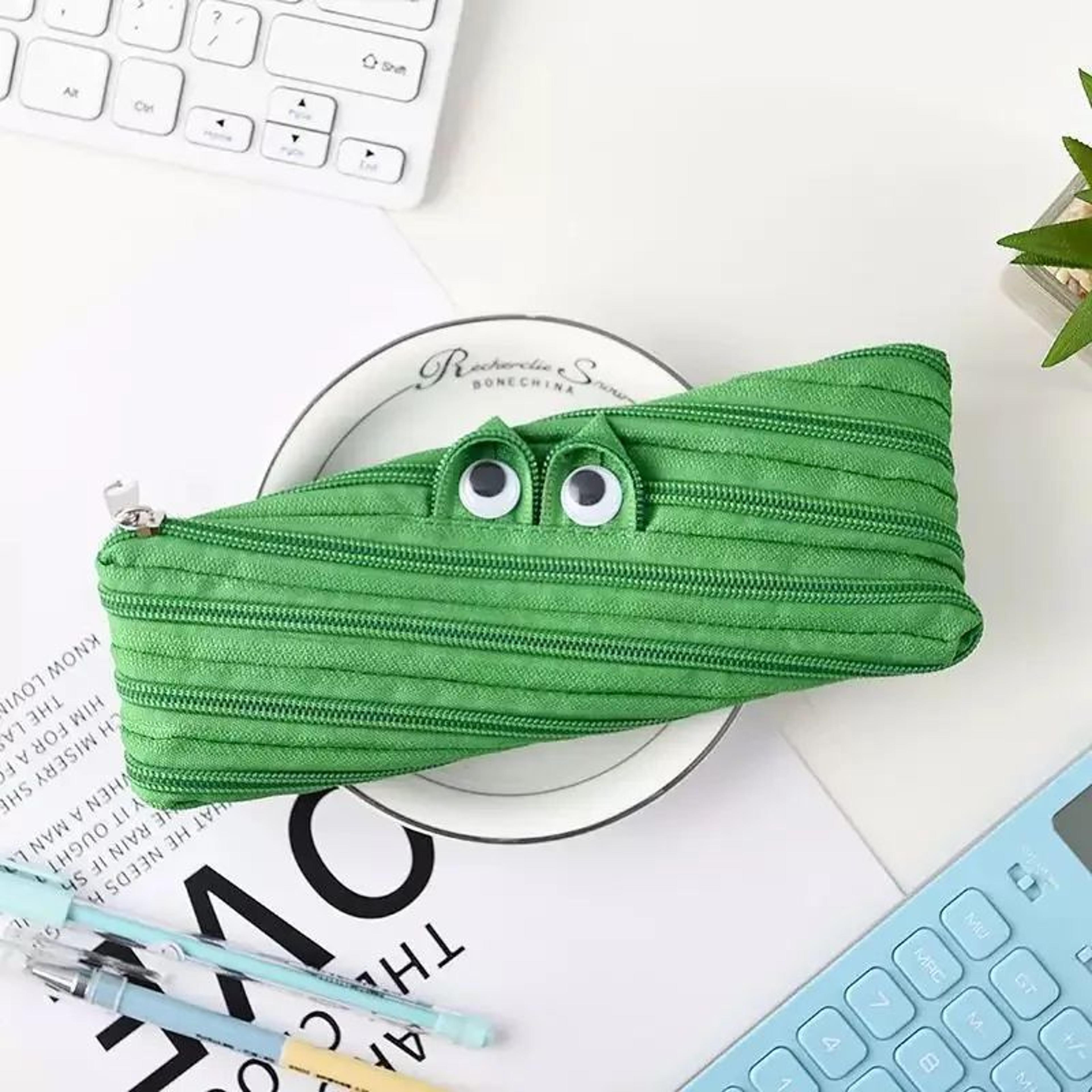 Monster Pencil Case Large Capacity Cute Pencil Pouch Zipper Pen Case For School 8