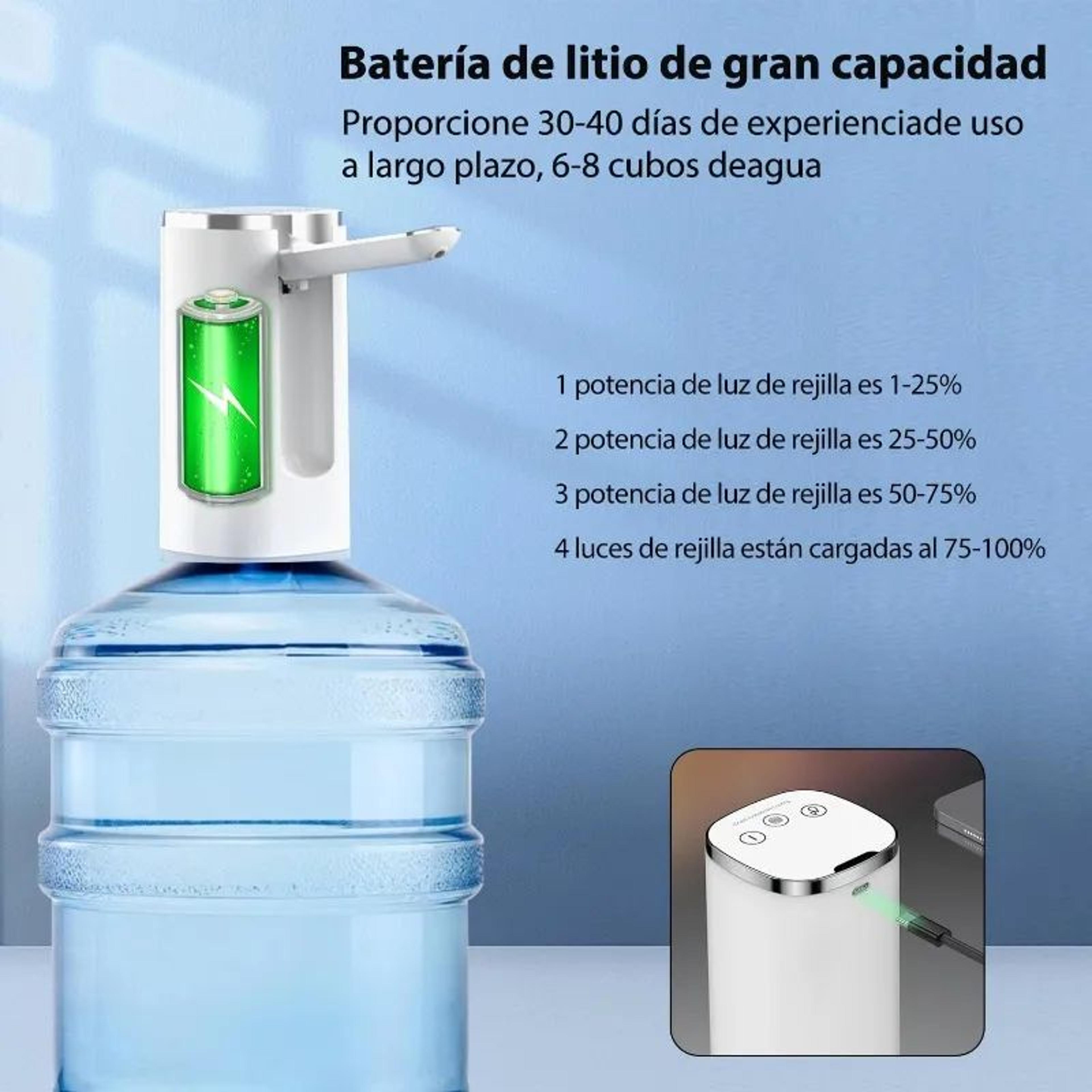 Rechargeable Portable Water Dispenser Pump With Foldable Spout Silent HighFlow USBC Electric Water  4