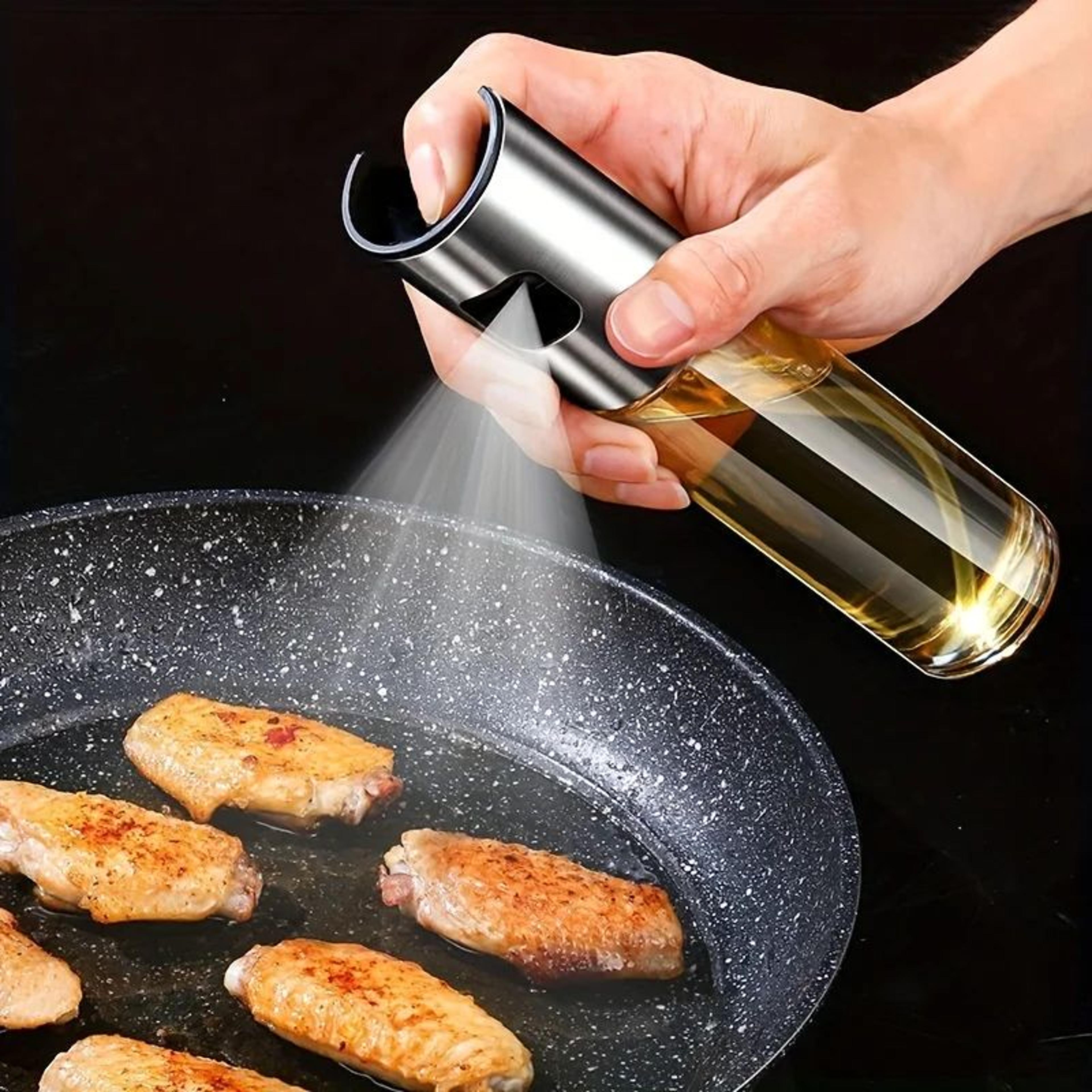 Premium Glass Olive Oil Sprayer 100ml With Adjustable Nozzle For Cooking  Air Fryer 1