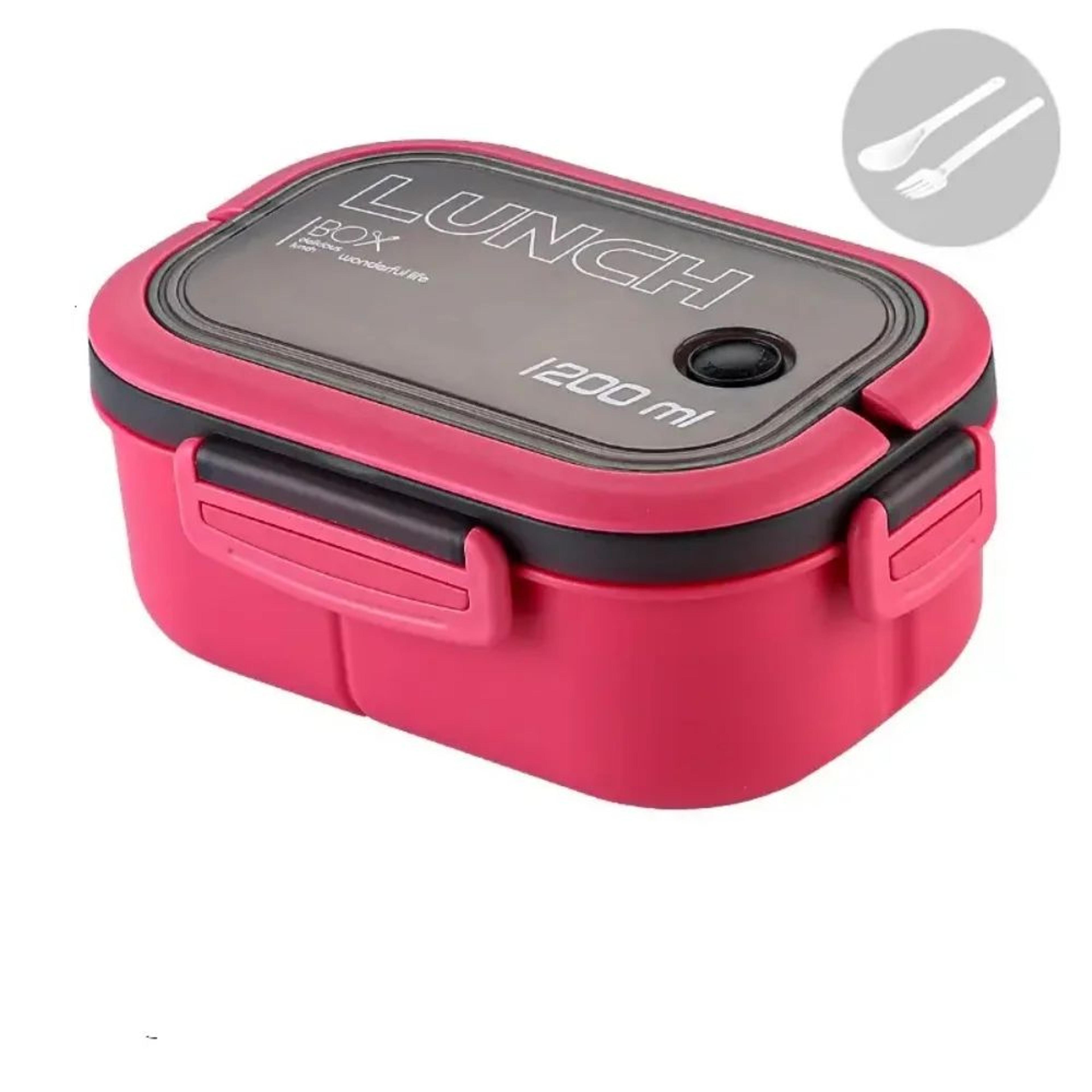 Leak Proof Bento Box For Kids  2 Layer Kids Lunch Box With Cutlery Microwave Safe Food Container 8