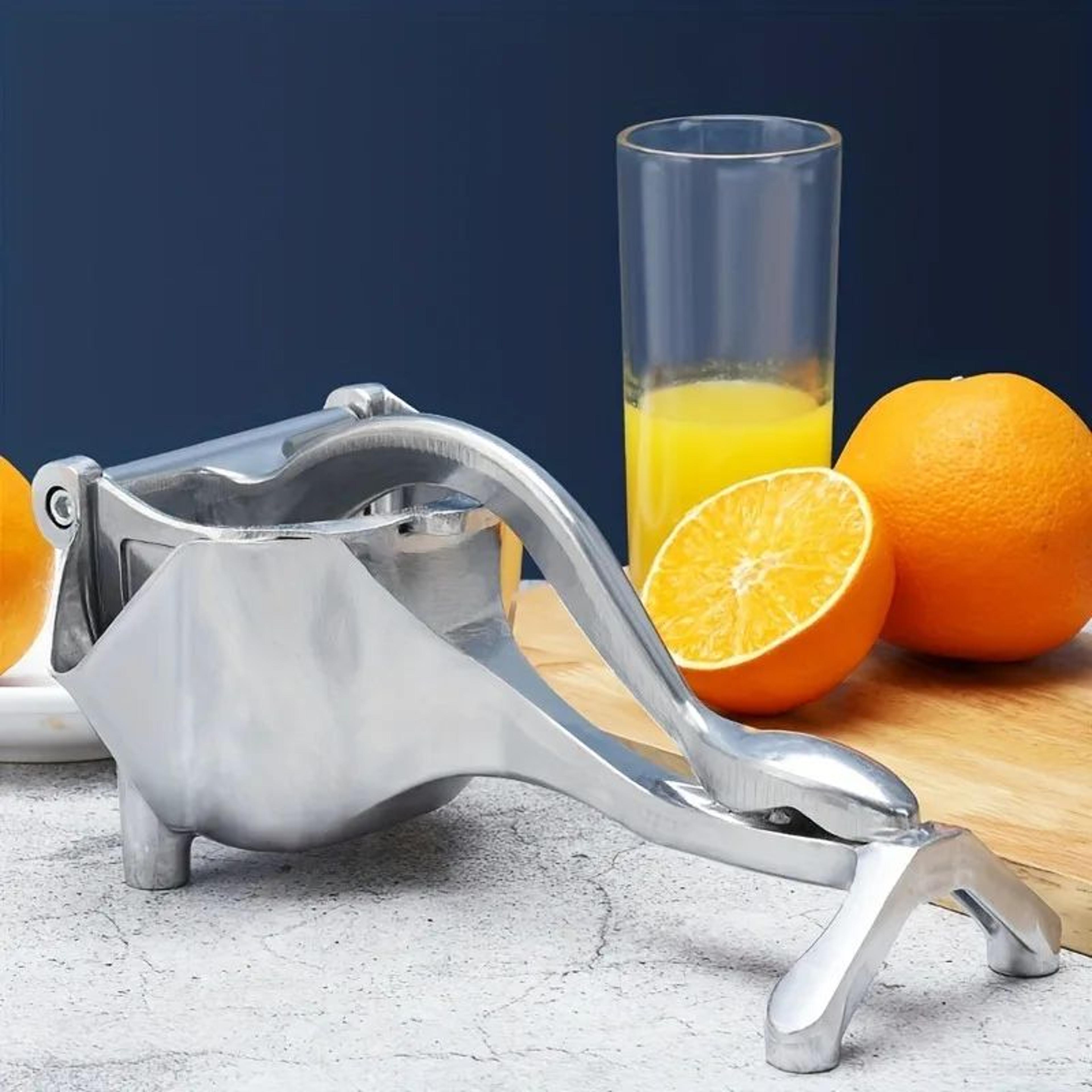 HeavyDuty Manual Lemon Squeezer Citrus Juicer  Metal Handheld Fruit Press 0