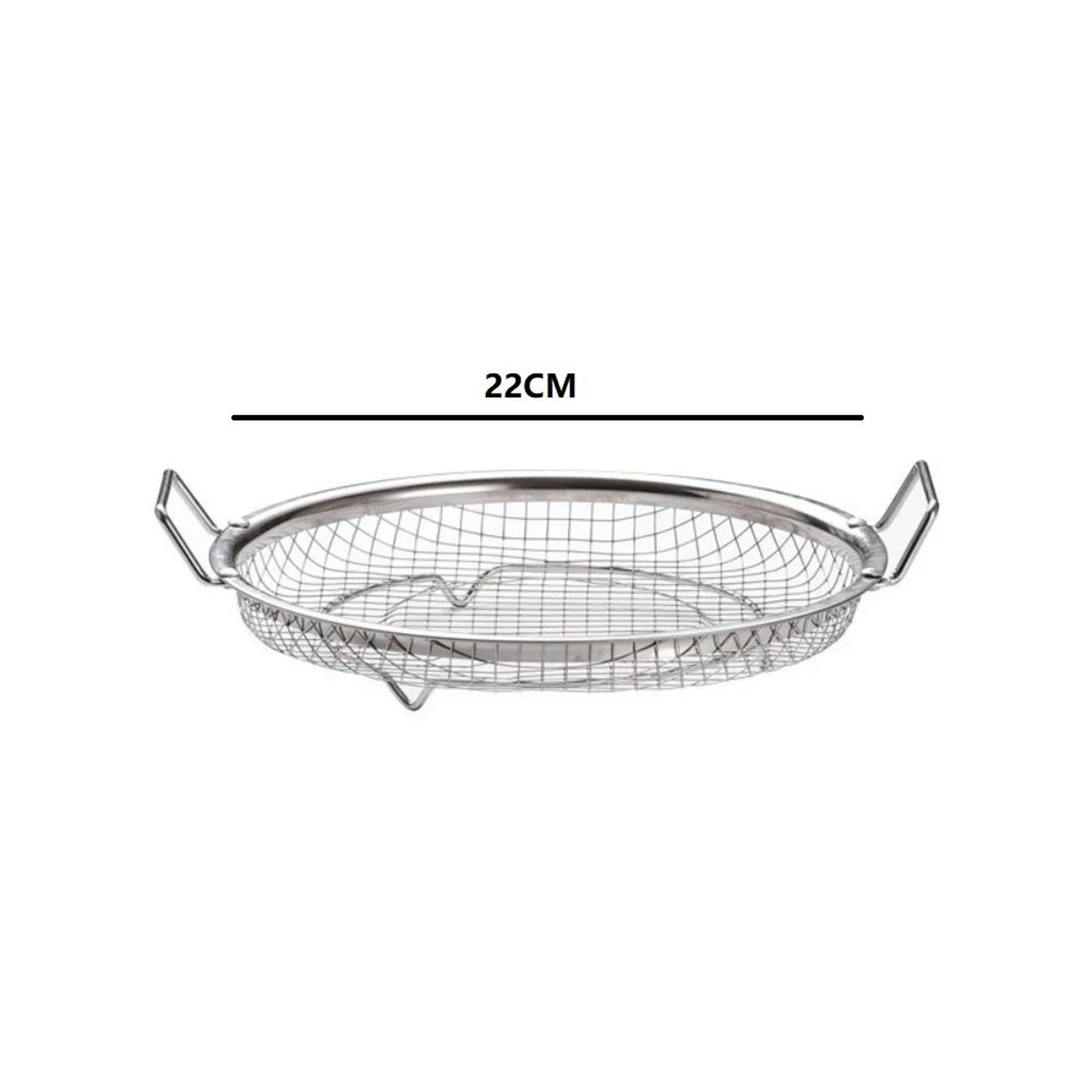 Stainless Steel Fine Mesh Strainer Basket EasyClean Kitchen Sieve For Frying Draining  Filtering 6