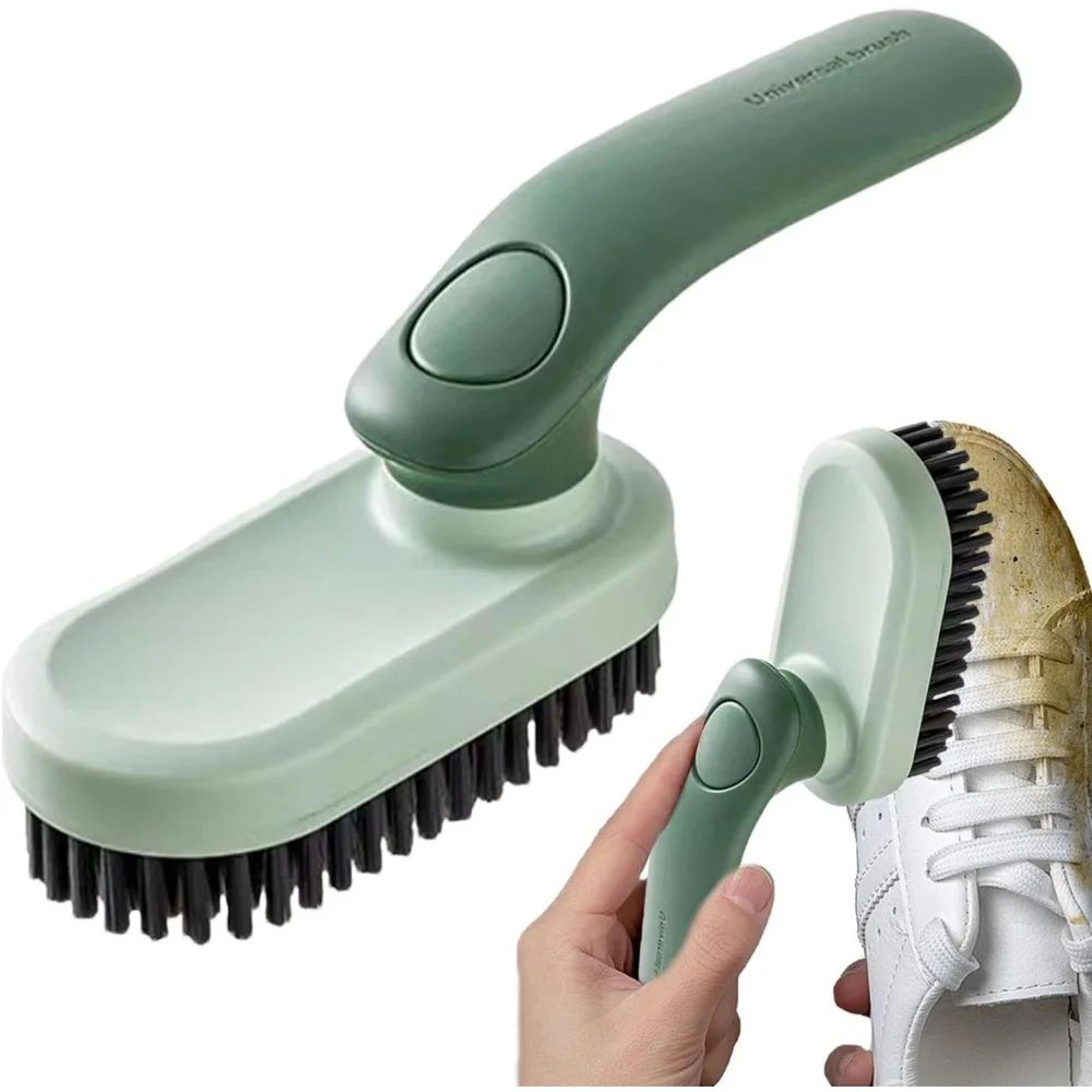Foldable Soft Bristle Laundry  Shoe Cleaning Brush With Ergonomic Handle 4