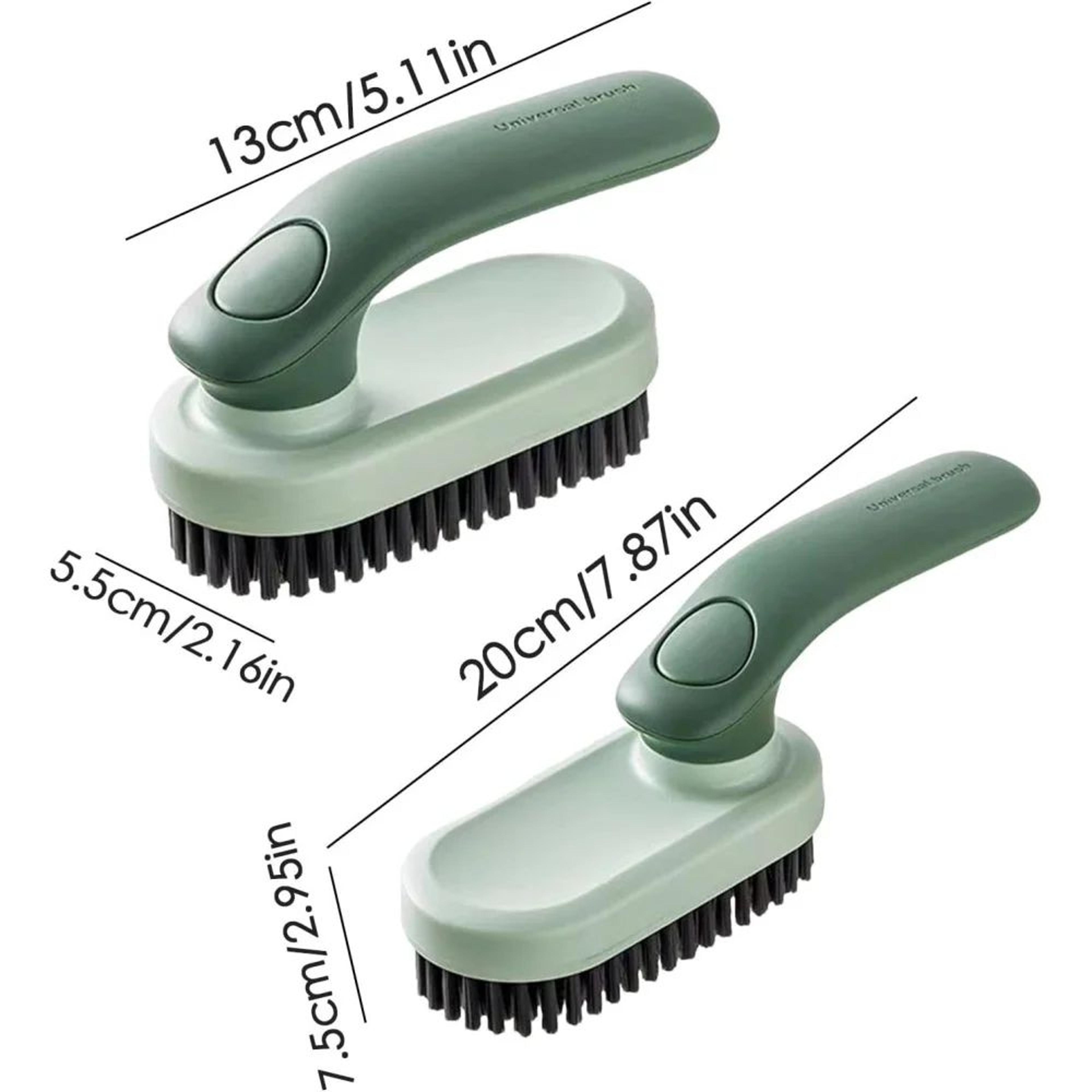 Foldable Soft Bristle Laundry  Shoe Cleaning Brush With Ergonomic Handle 5