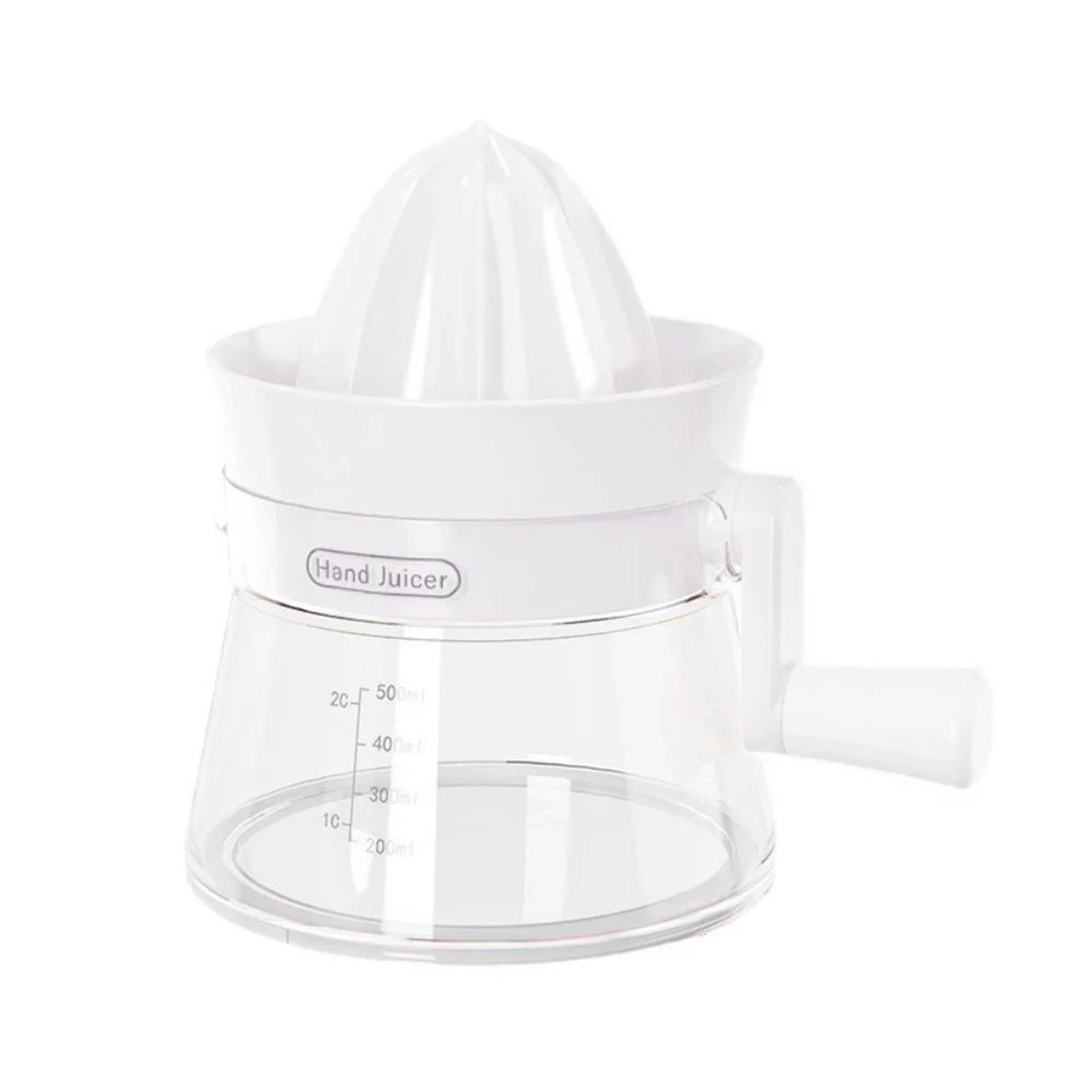HandCrank Manual Citrus Juicer For Lemon  Orange LaborSaving Fresh Juice Press 7