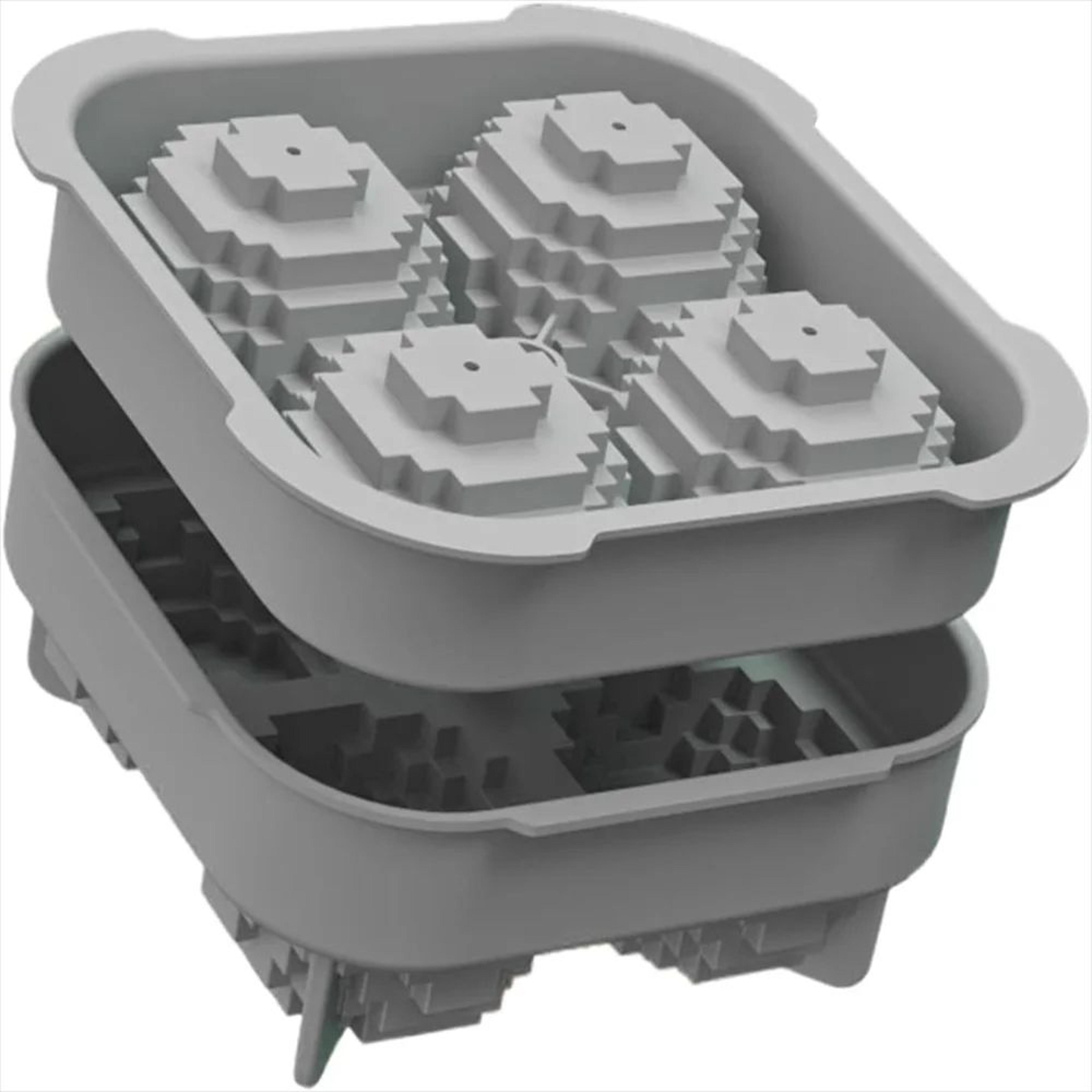 Large Silicone Ice Cube Mold With Lid  Jumbo Whiskey Ice Cube Maker For Bourbon  Cocktails 8