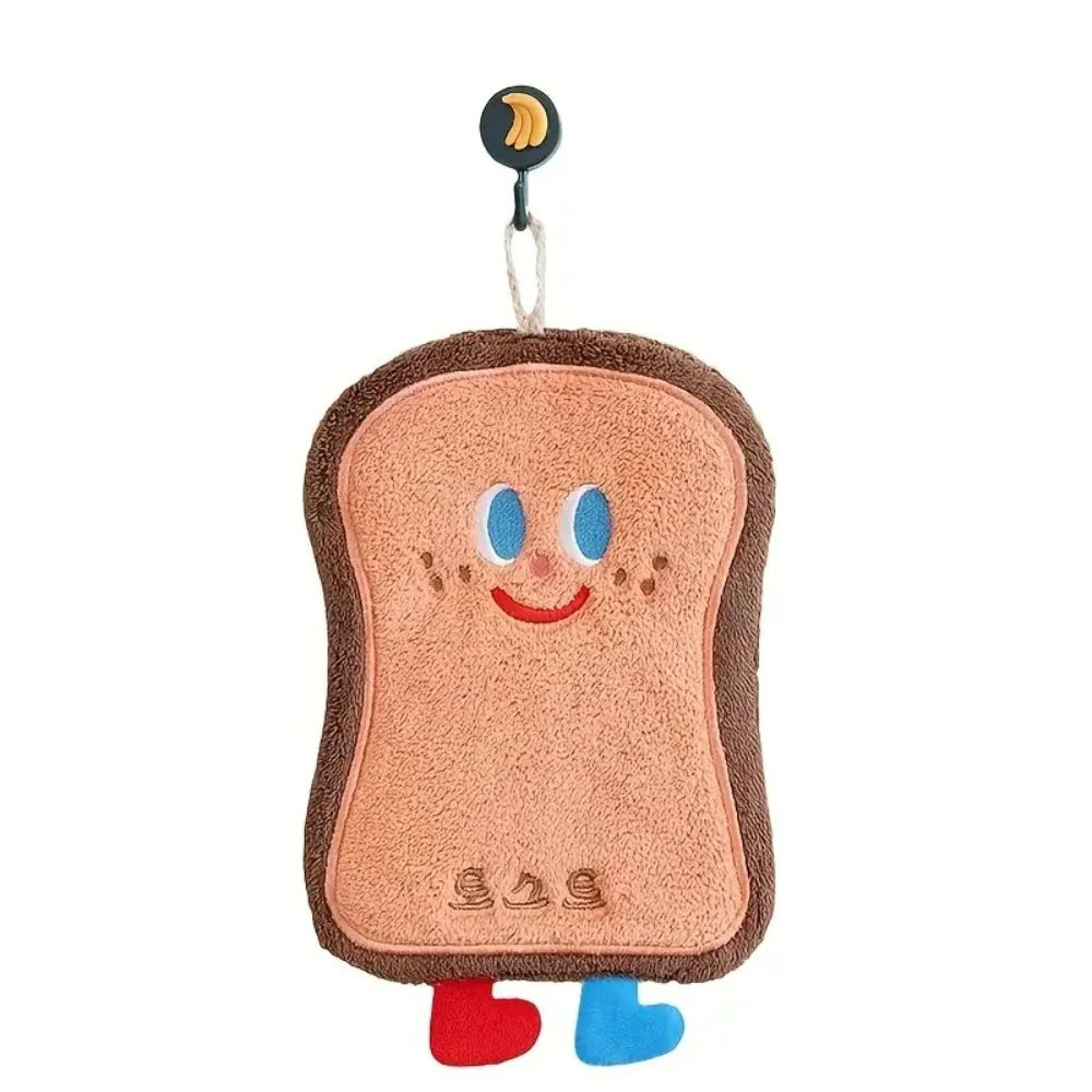 QuickDrying Coral Fleece Hanging Hand Towel  Cute Absorbent Towel For Kitchen  Bathroom 8