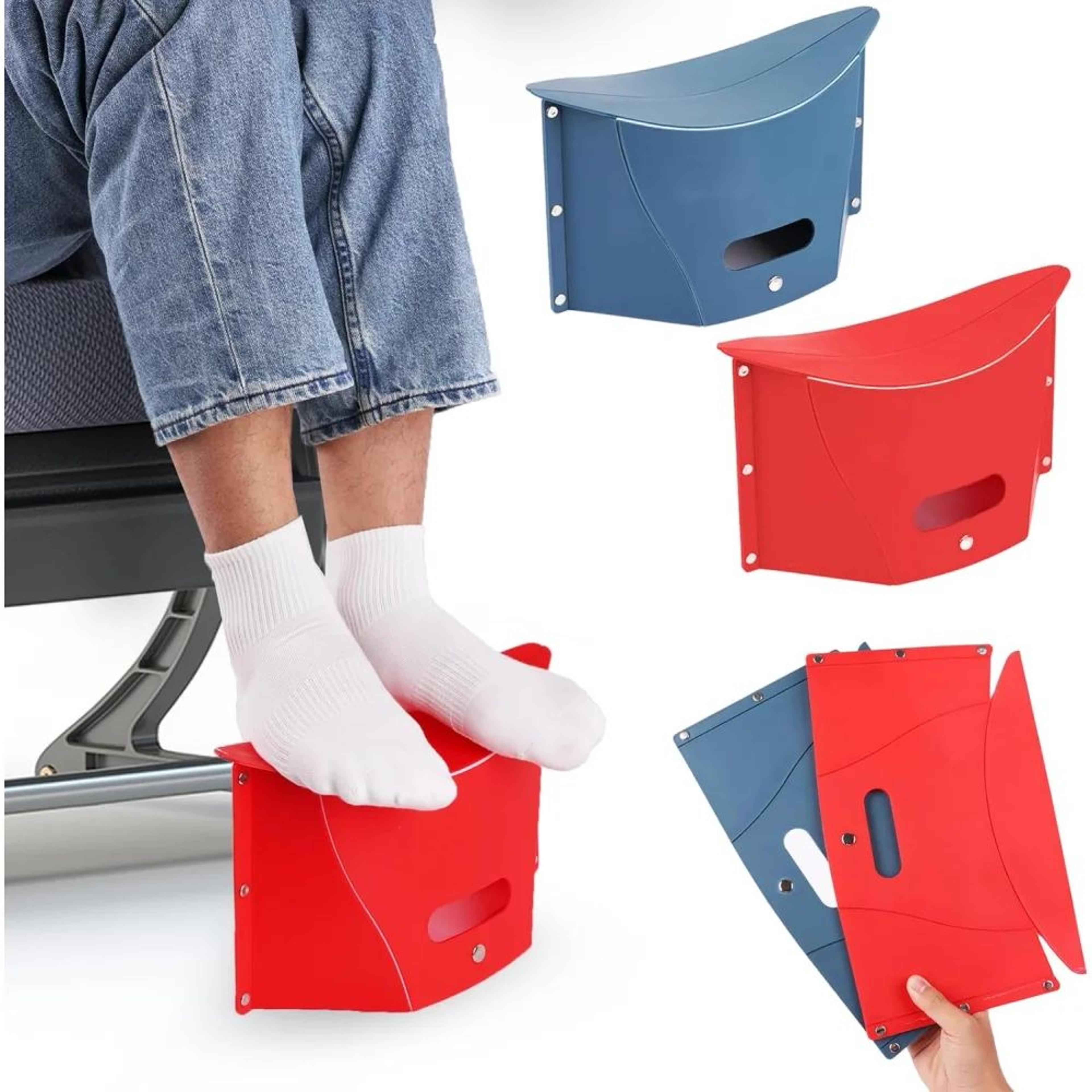 TrailPack Foldable Portable Camping Stool With Storage  Lightweight Foldable Fishing Stool For Hiki 0