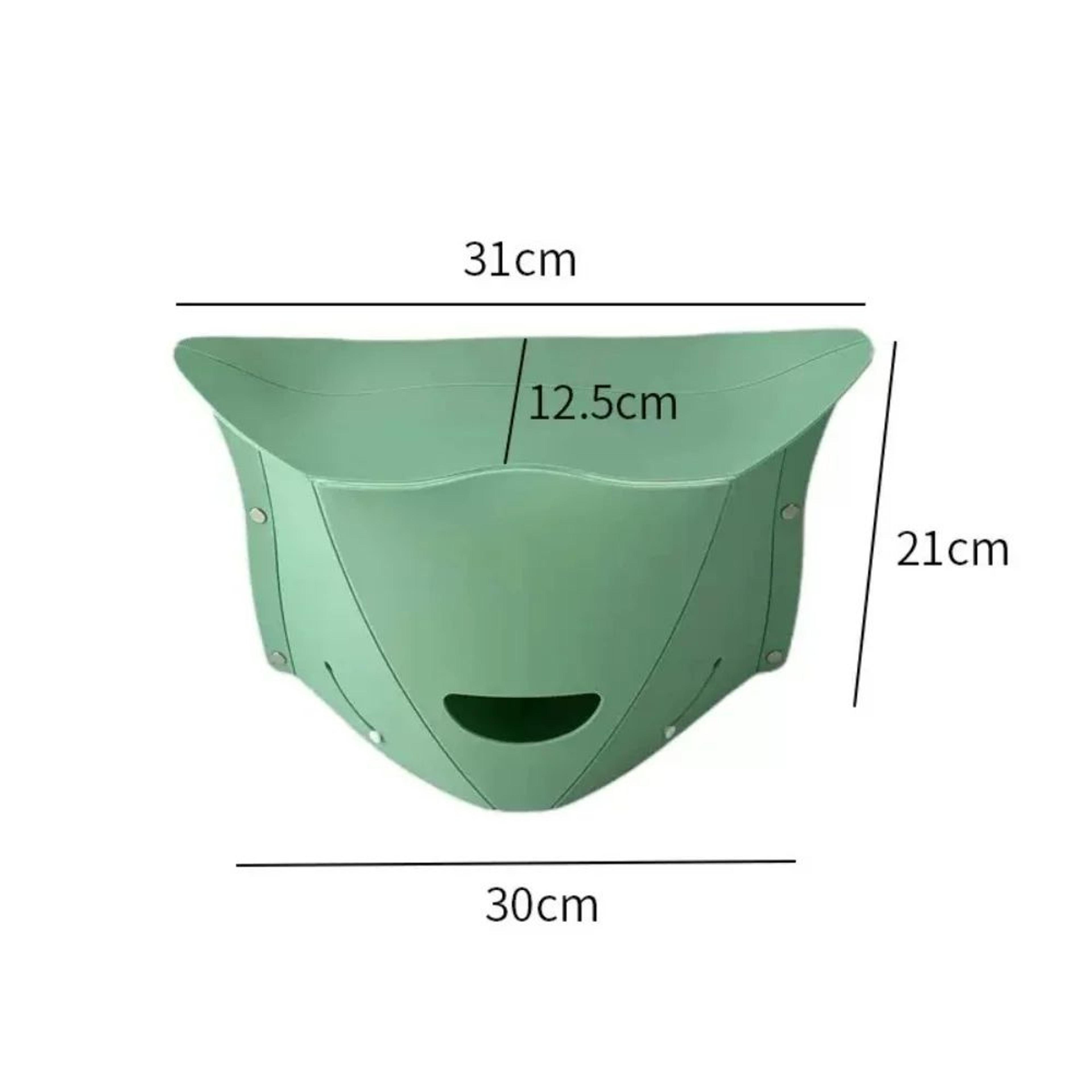 TrailPack Foldable Portable Camping Stool With Storage  Lightweight Foldable Fishing Stool For Hiki 1
