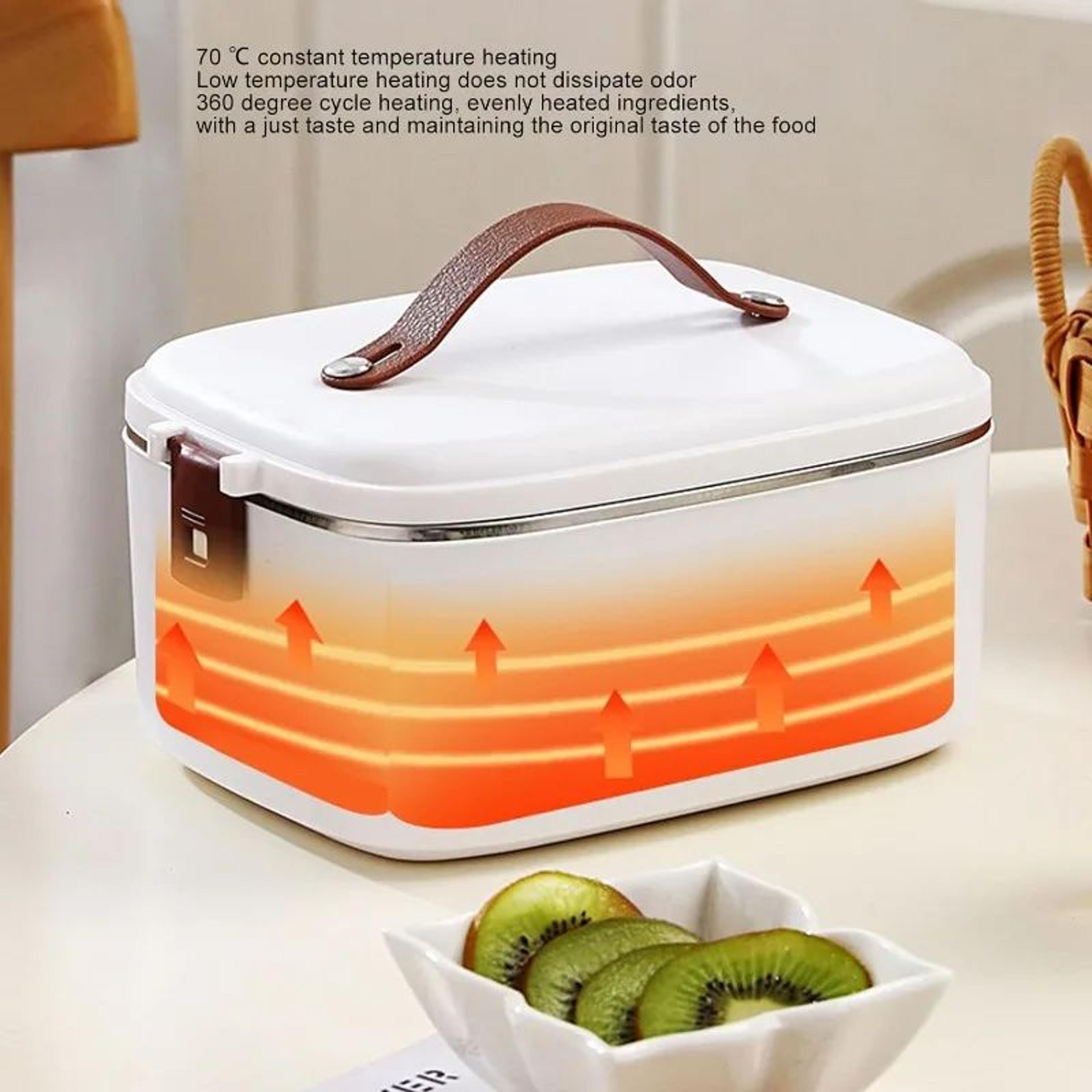 18L Electric Lunch Box Food Warmer With Stainless Steel Container FastHeating Heated Lunch Box For  1