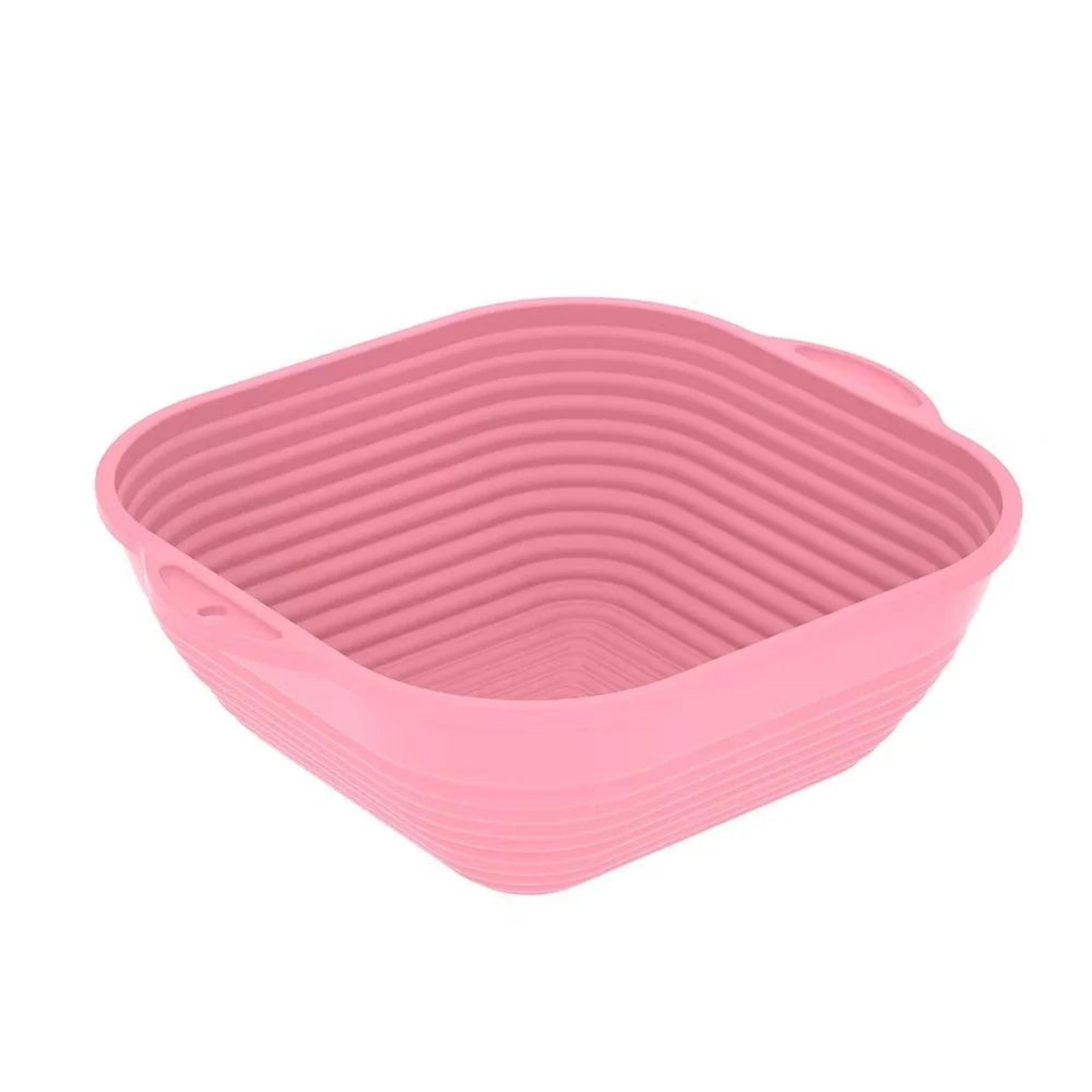 Silicone Collapsible Bread Proofing Basket For Sourdough Oval Dough Fermentation  Baking Bowl 9