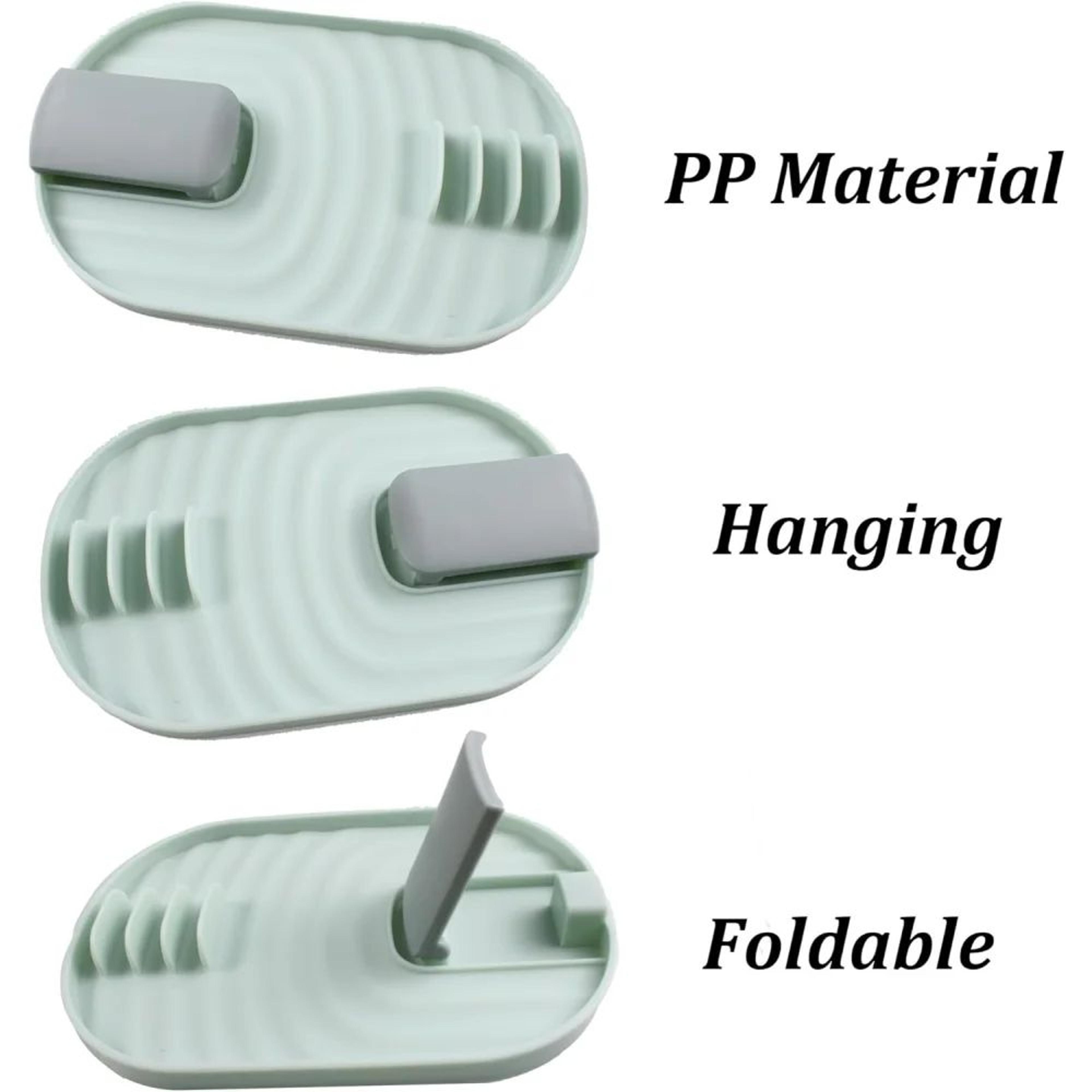 Foldable Pot Lid Holder  Spoon Rest Stove Top Organizer 3