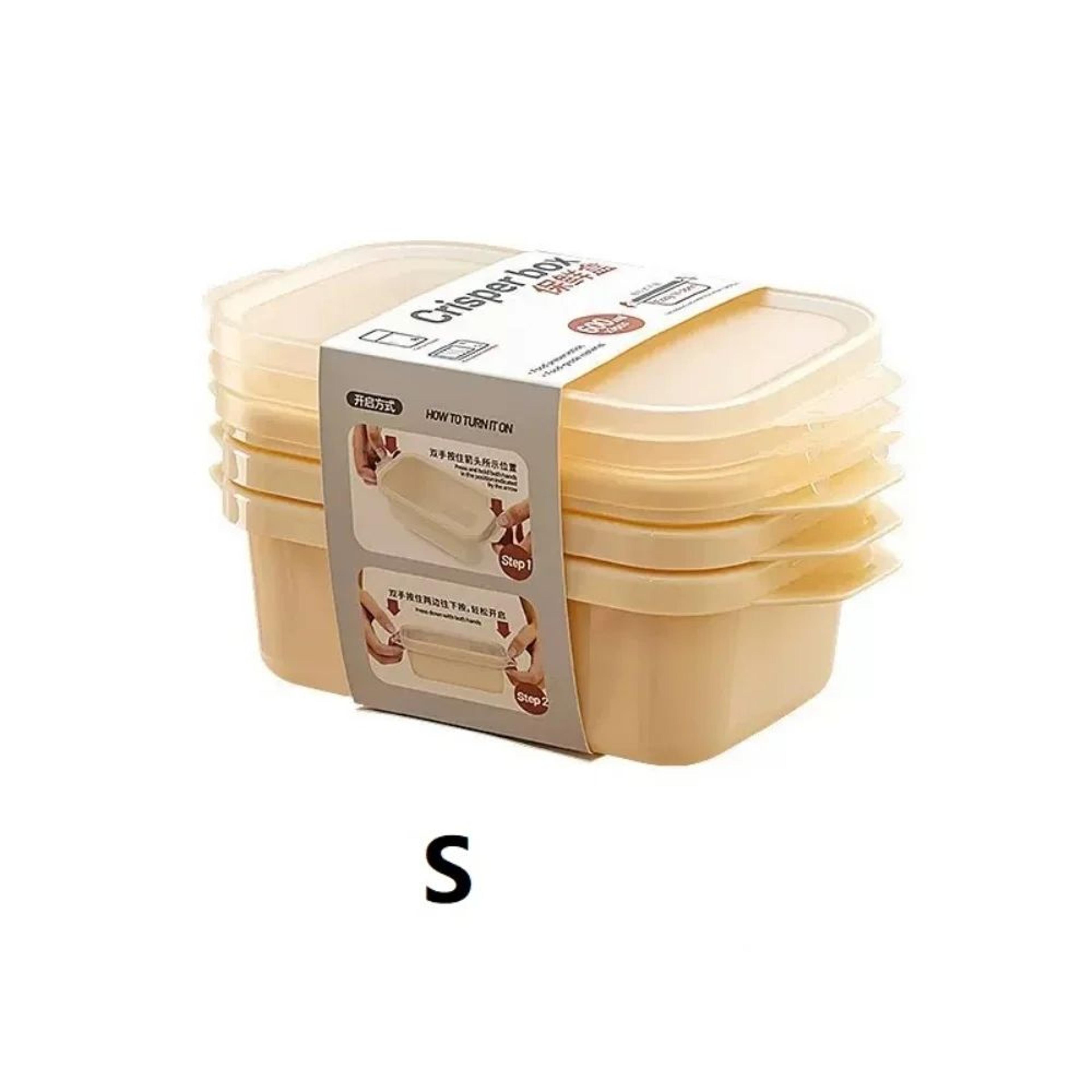 FreshLock 3Piece Transparent Food Storage Container Set With Airtight Lids 6