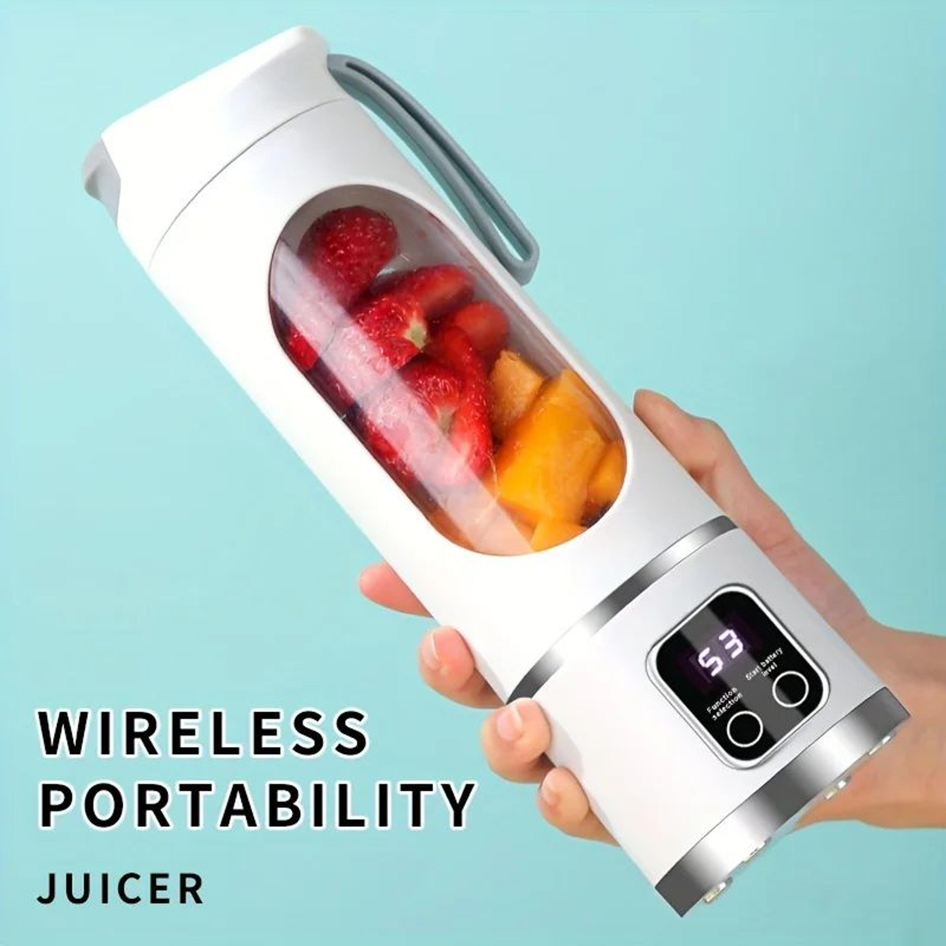 VitaGo Portable Blender  USB Rechargeable Mini Blender For Smoothies  Fresh Juice With Digital Disp 0