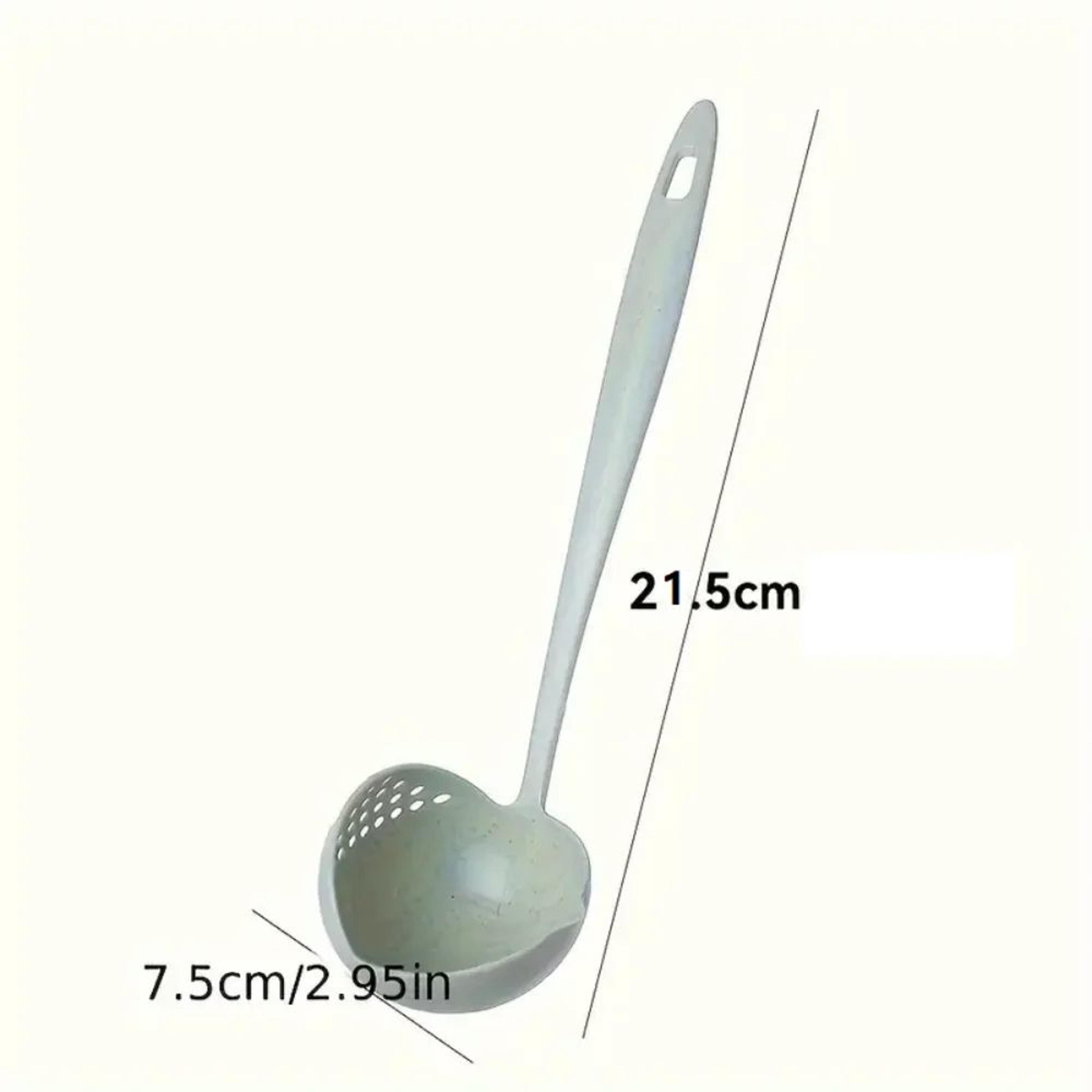 TwoinOne Soup Strainer Ladle  Effortless Liquid  Solid Separator For Perfect Serving 1