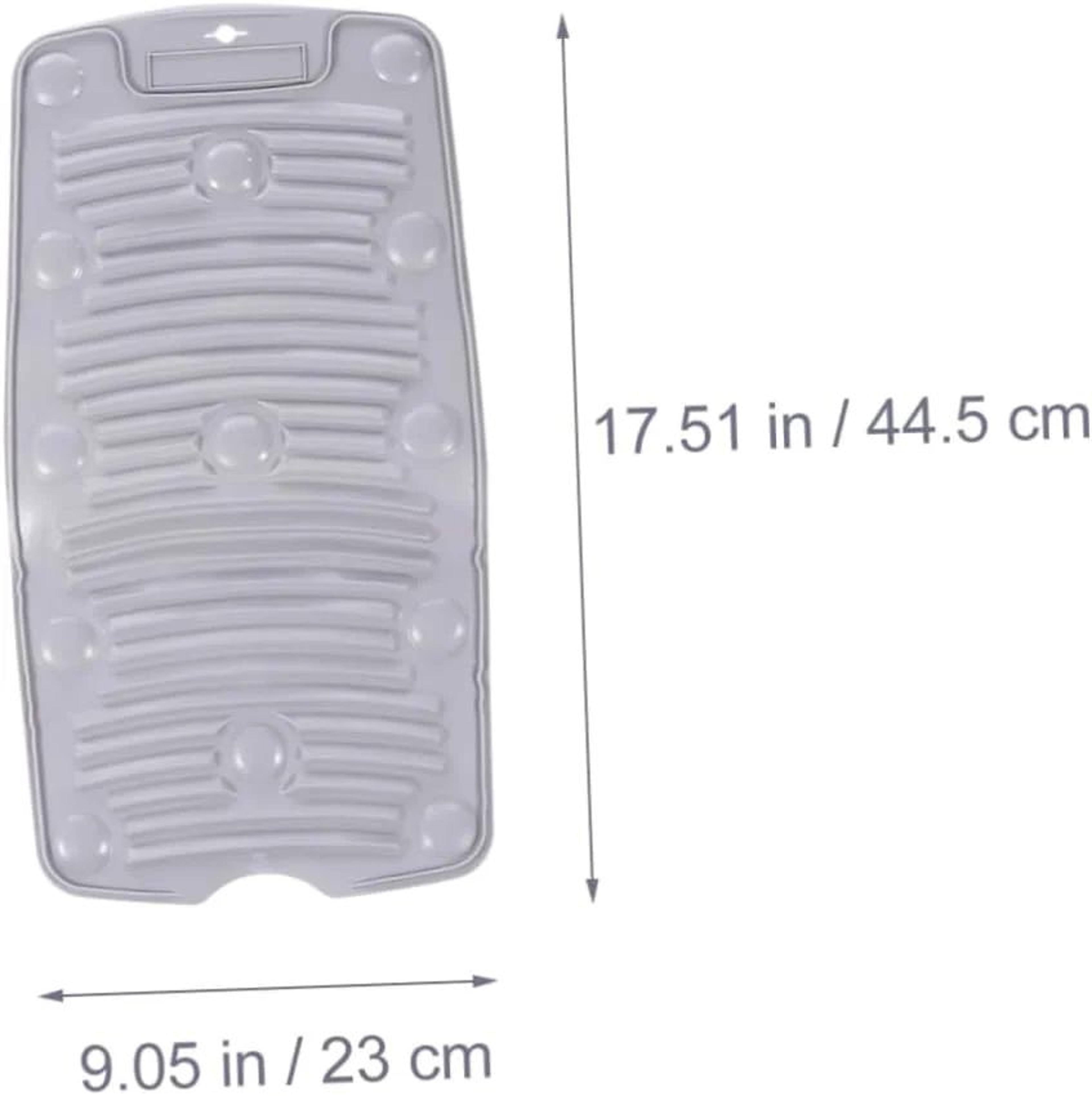 Portable Silicone Travel Washboard With Suction Cups  Foldable Hand Laundry Board 1