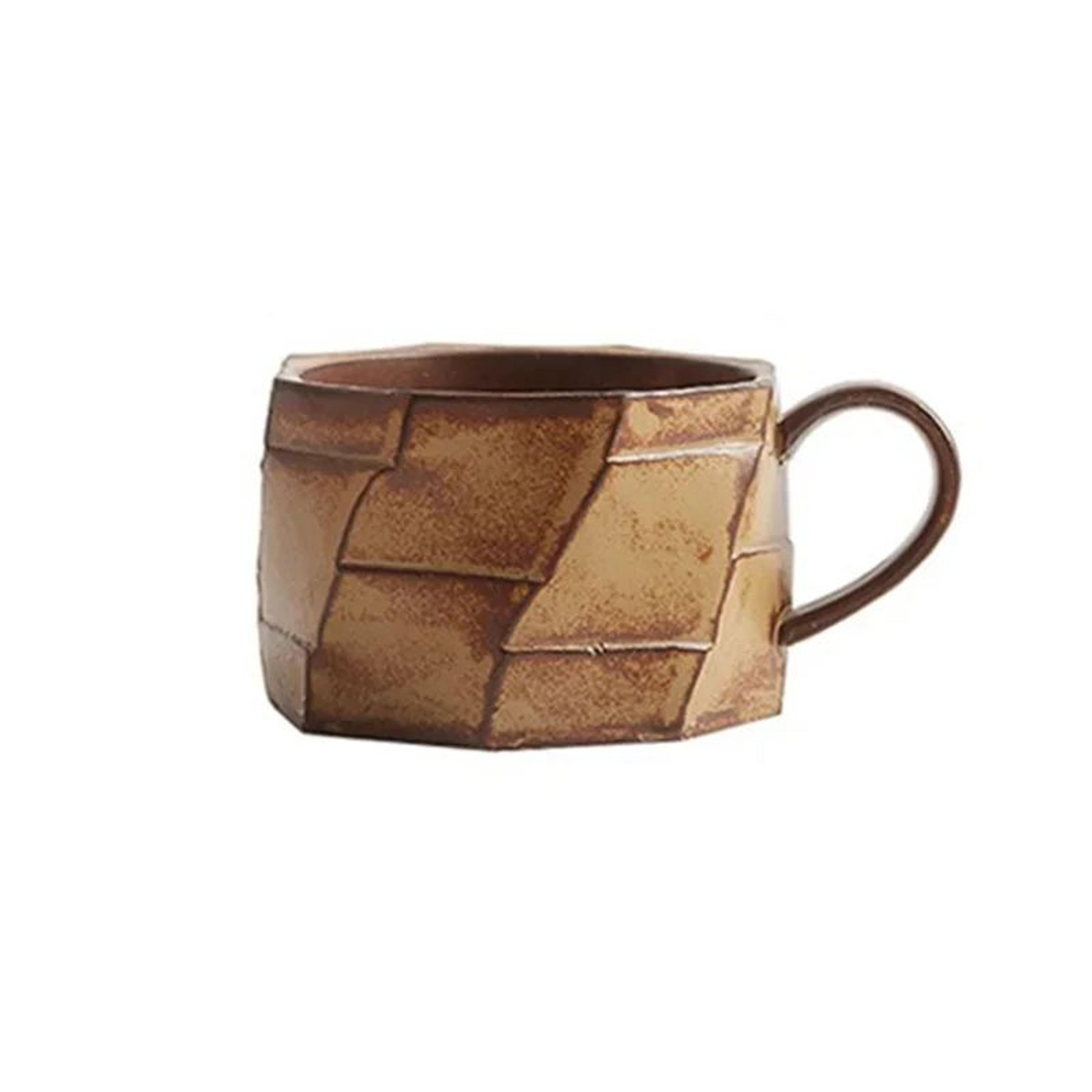 Vintage 240ml Handmade Ceramic Mug Japanese Style Coffee Cup For Latte Tea And Milk Tea 6