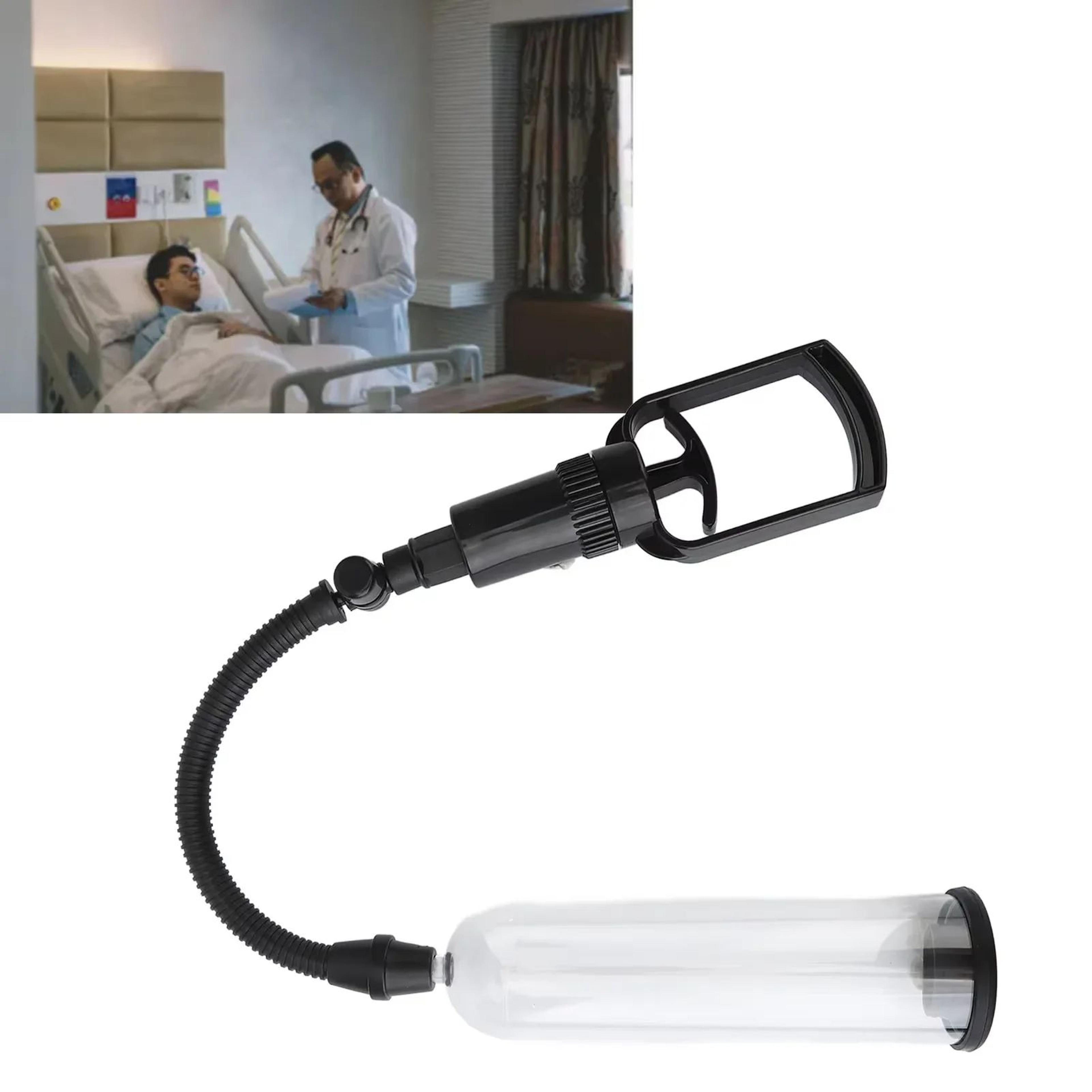 Manual Vacuum Pump Trainer For Men  Adjustable Air Pump Exerciser For Performance  Confidence 0
