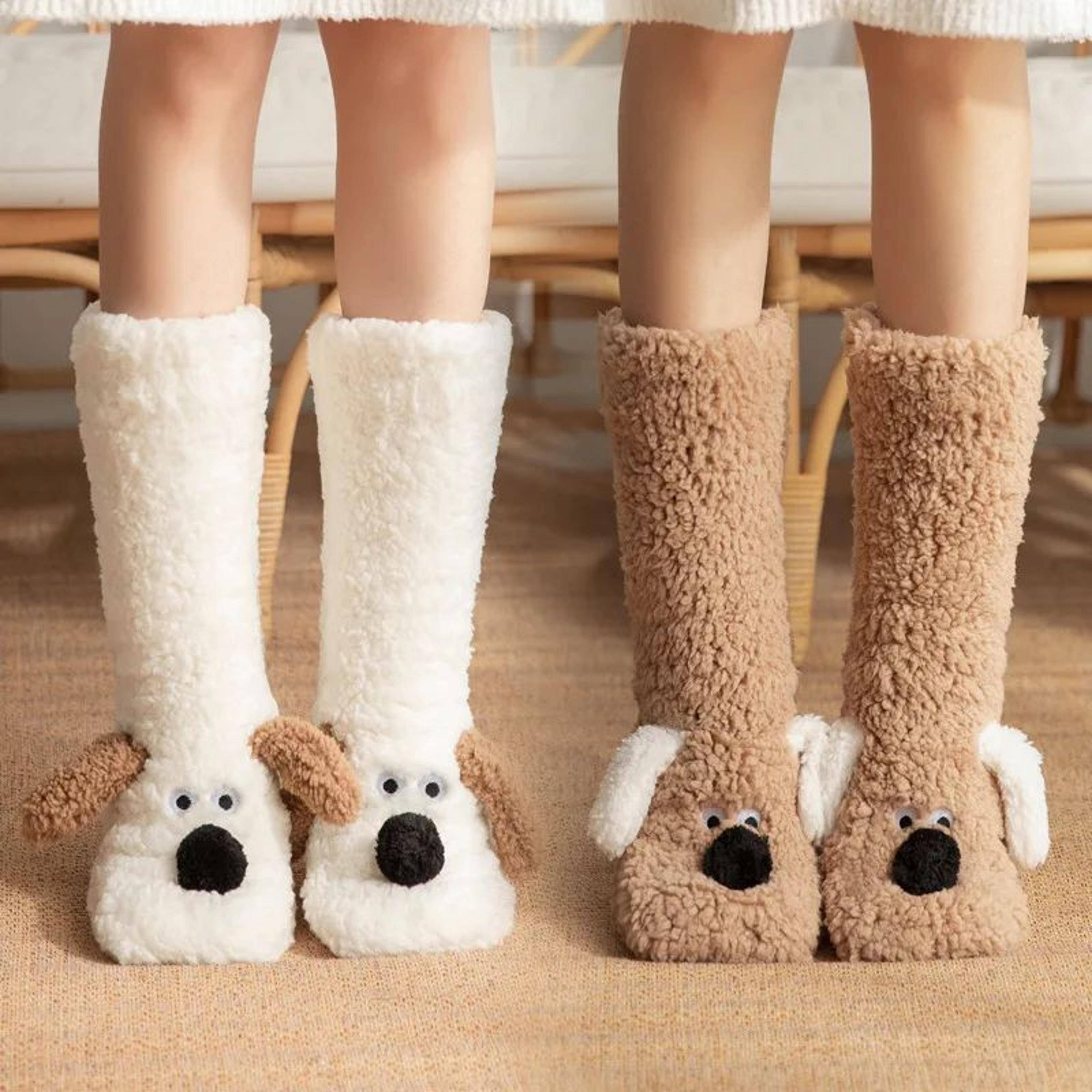 UltraSoft Thickened Coral Fleece Socks For Women  Cozy Winter Home  Sleep Socks 5