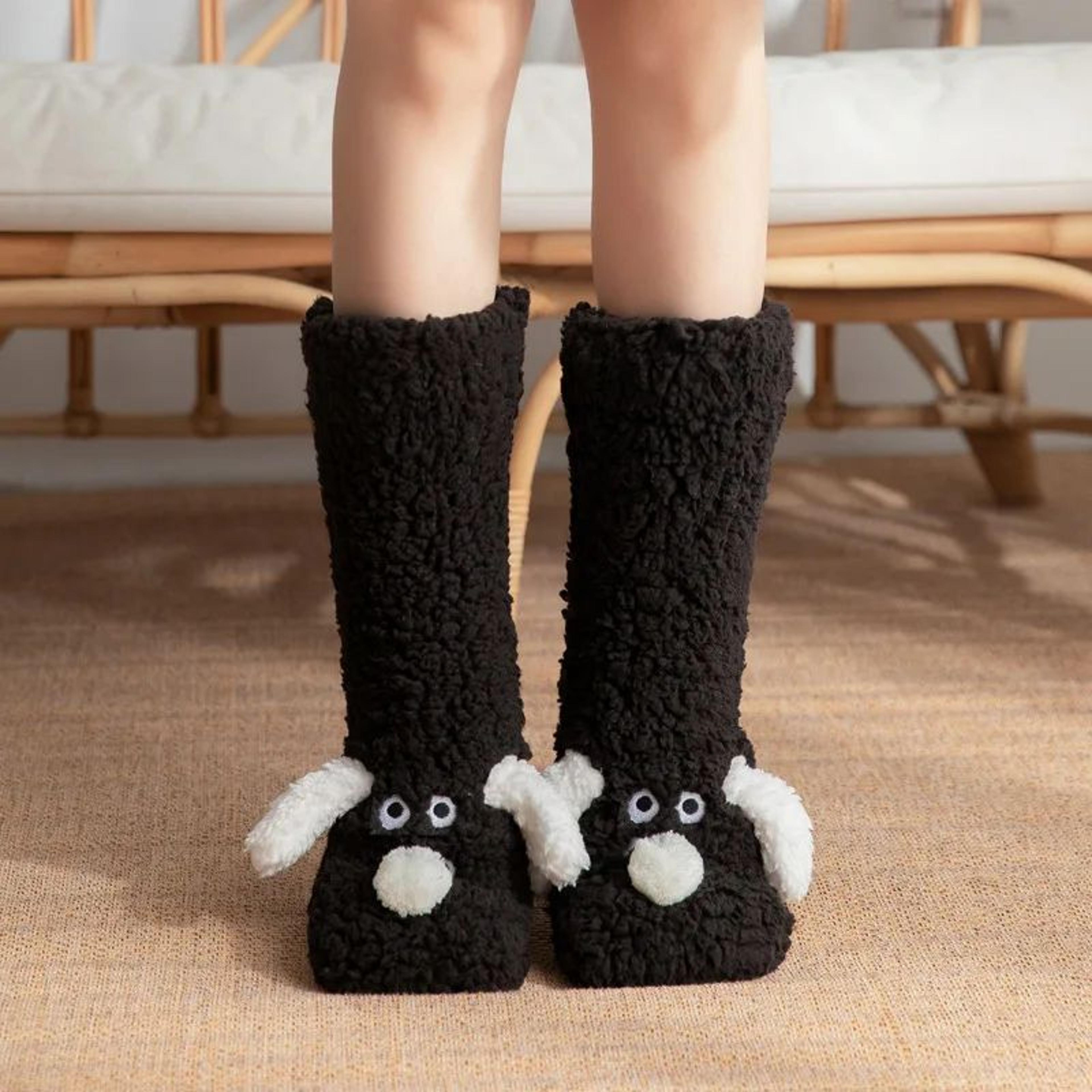 UltraSoft Thickened Coral Fleece Socks For Women  Cozy Winter Home  Sleep Socks 7