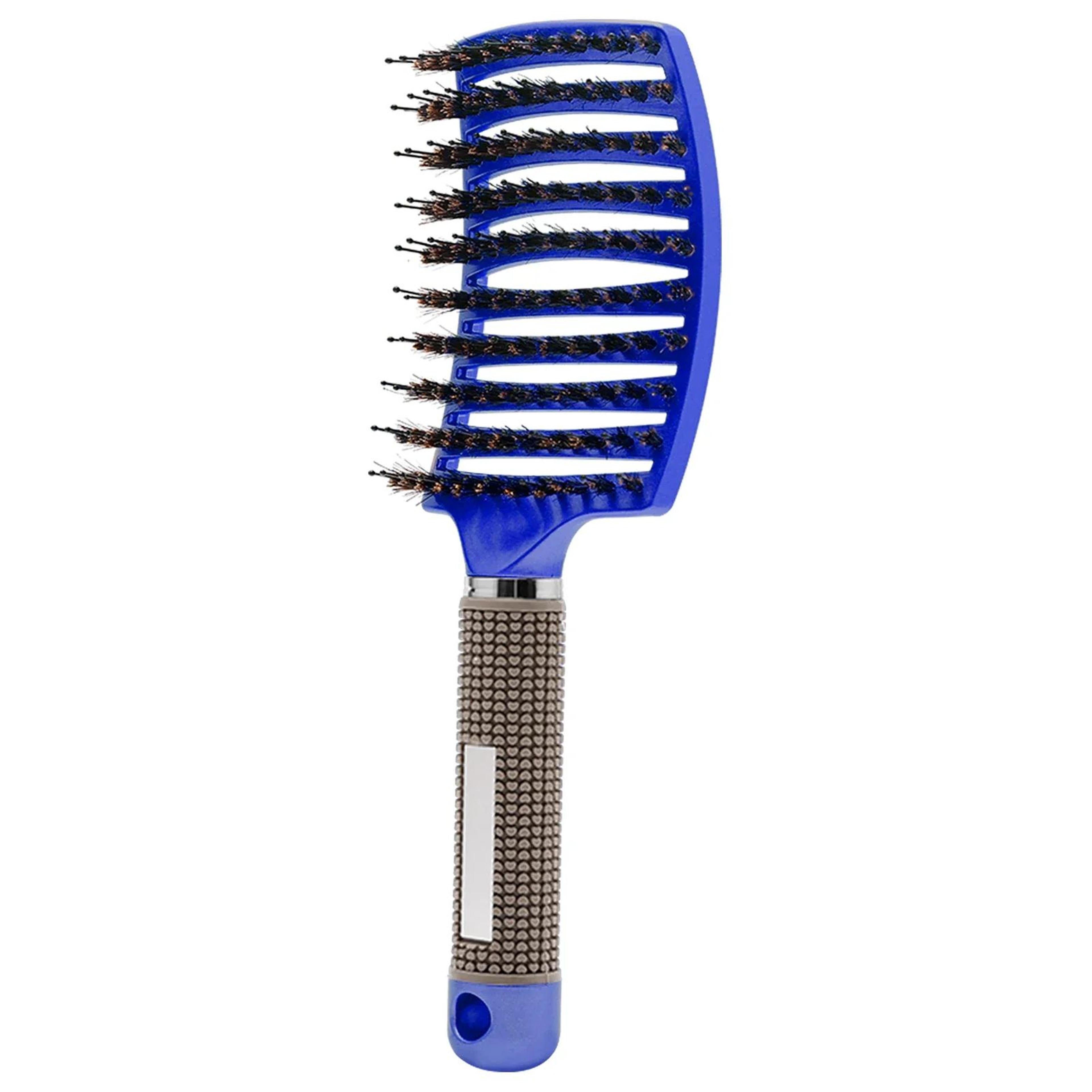 DualBristle Detangling Hair Brush For Wet  Curly Hair Smooths Frizz And Adds Shine 8