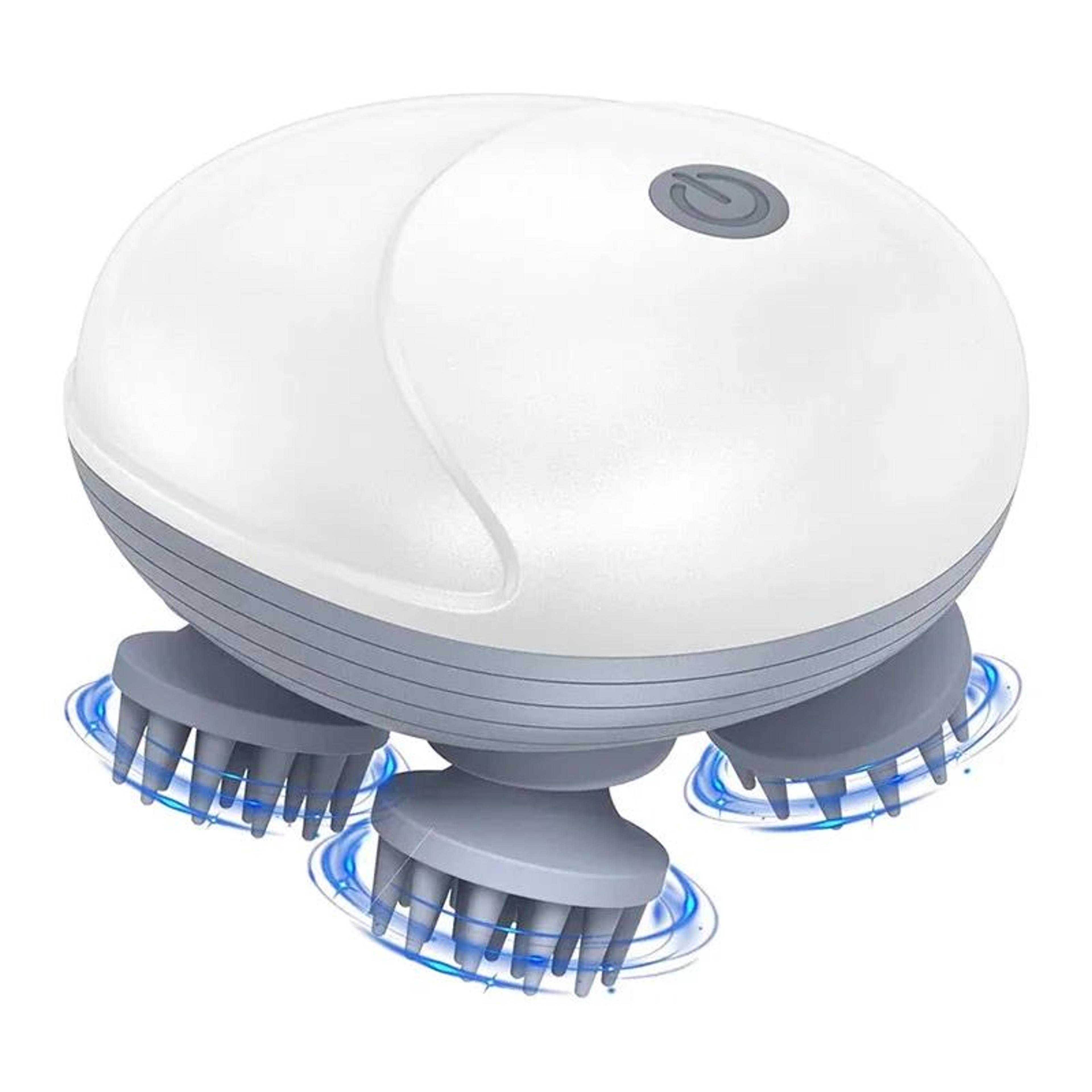 Electric Scalp  Body Massager With Deep Kneading Nodes Cordless StressRelief Head Massager 0