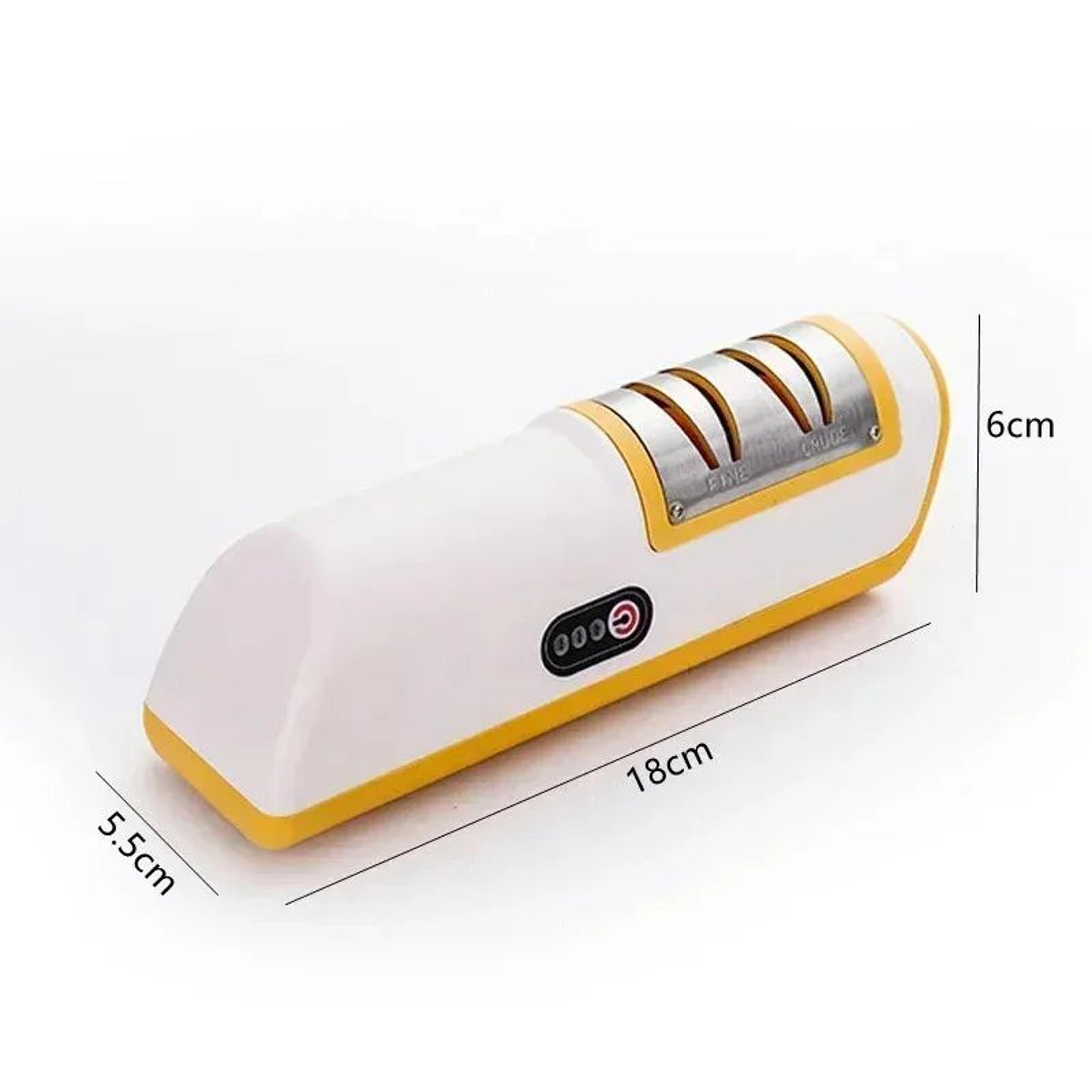 Multifunctional Electric Knife Sharpener With NonSlip Base Automatic Quick Sharpening Tool 5