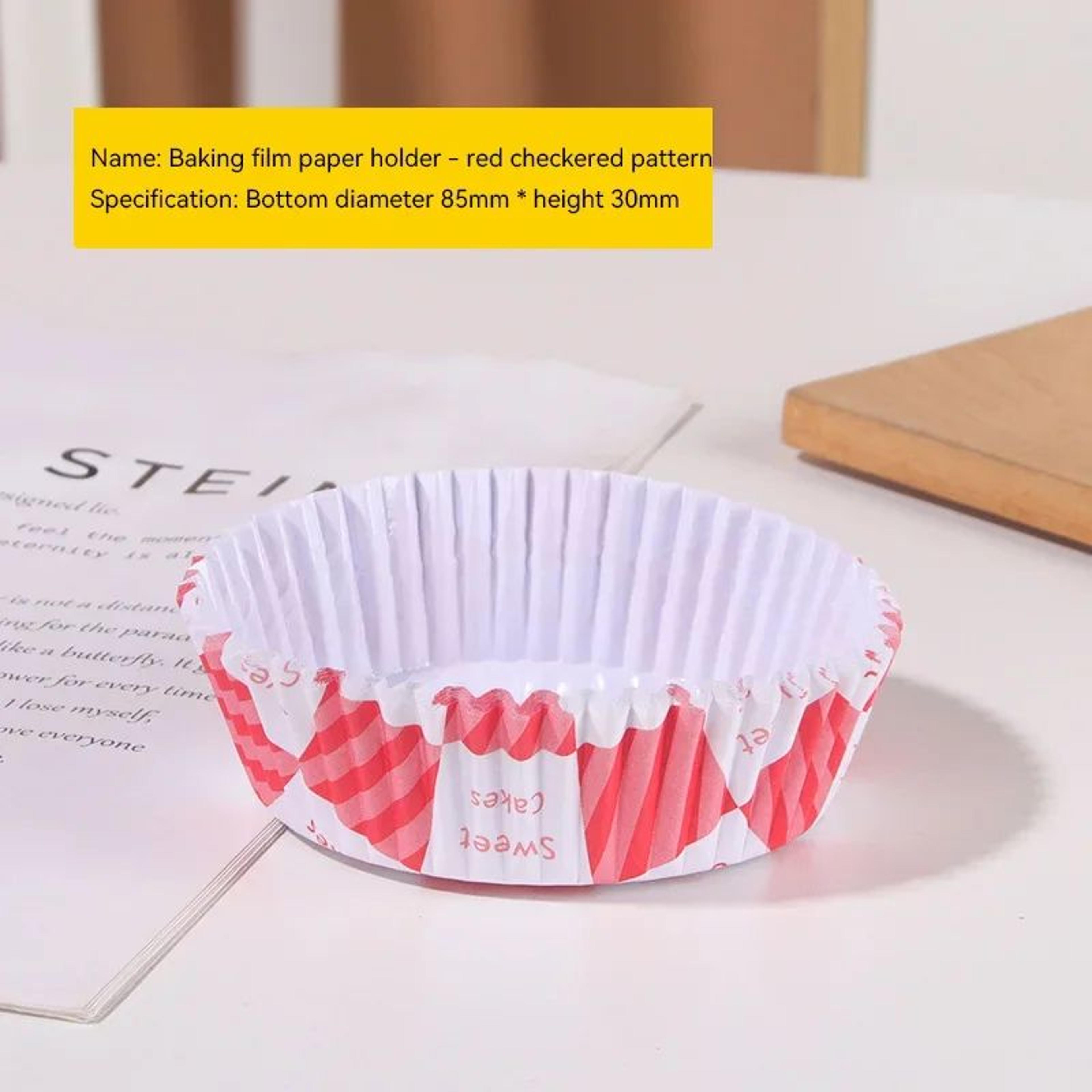 100Pack Cupcake Liners And Egg Tart Molds HeatResistant Disposable Baking Cups For Cupcakes Tarts A 6
