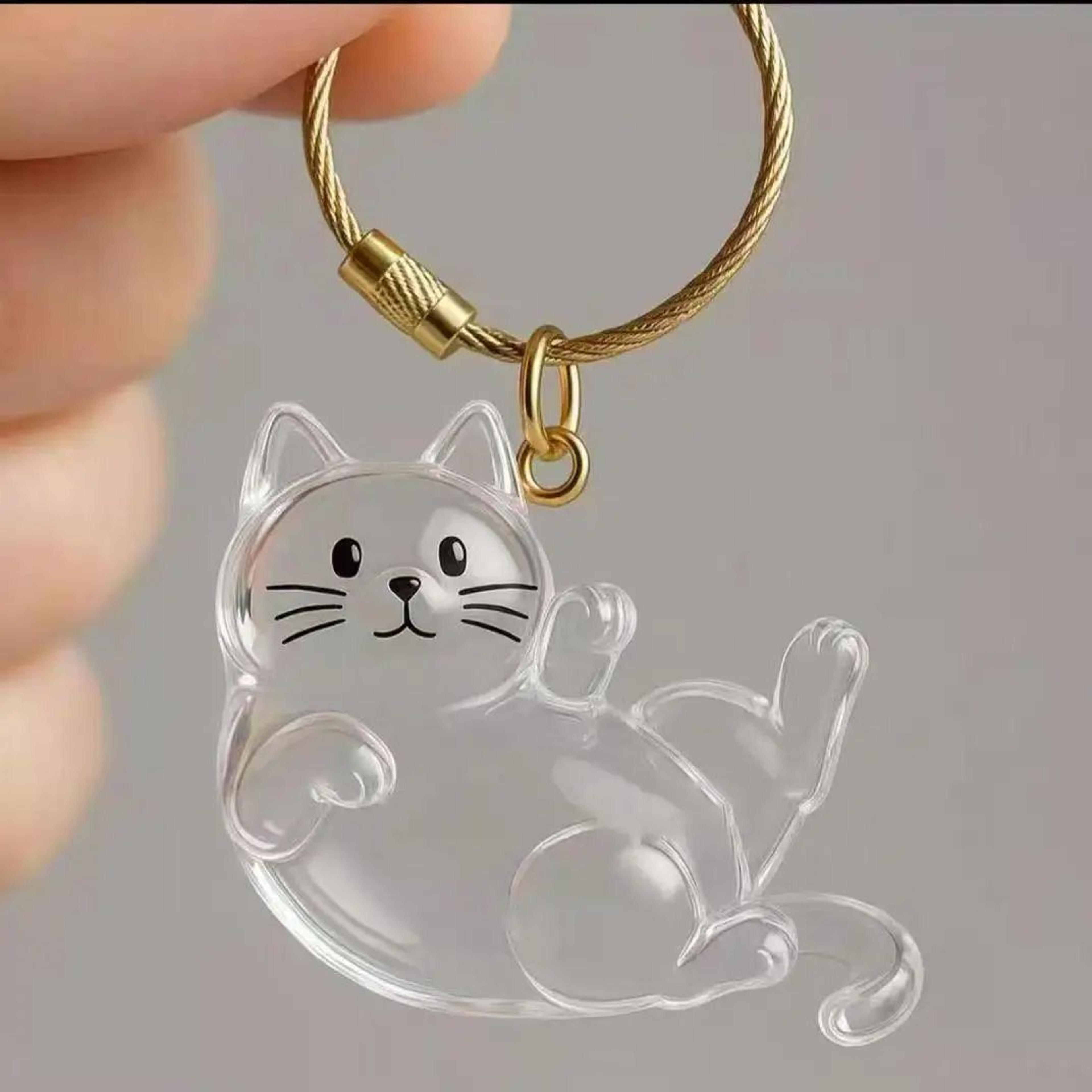 Pocket Pet Hair Remover Keychain  Reusable Pet Hair Remover Pendant With Hidden Collector 7