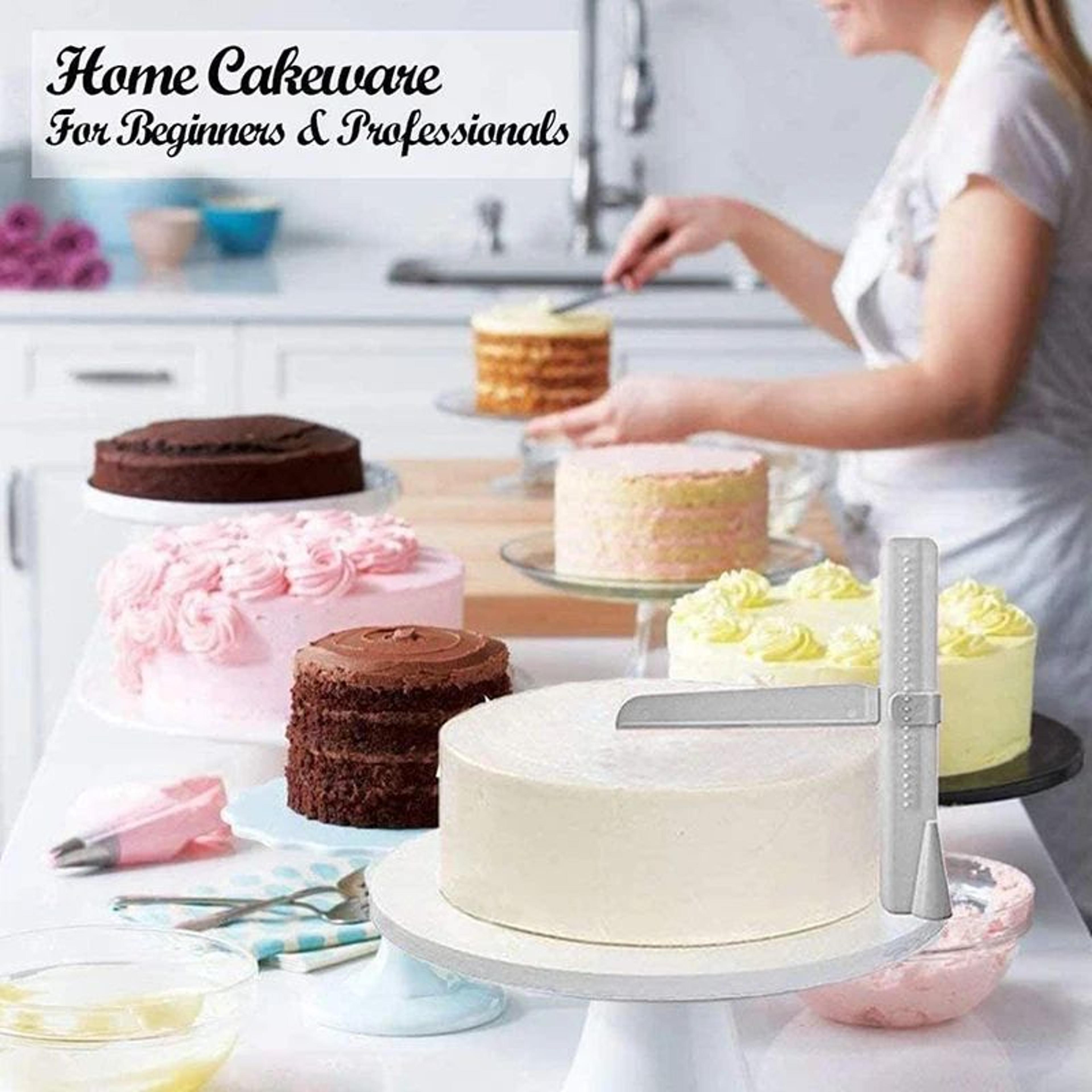 Irregular Edge Cake Scraper Set Icing Smoother  Cake Decorating Comb For Clean Buttercream Lines 3