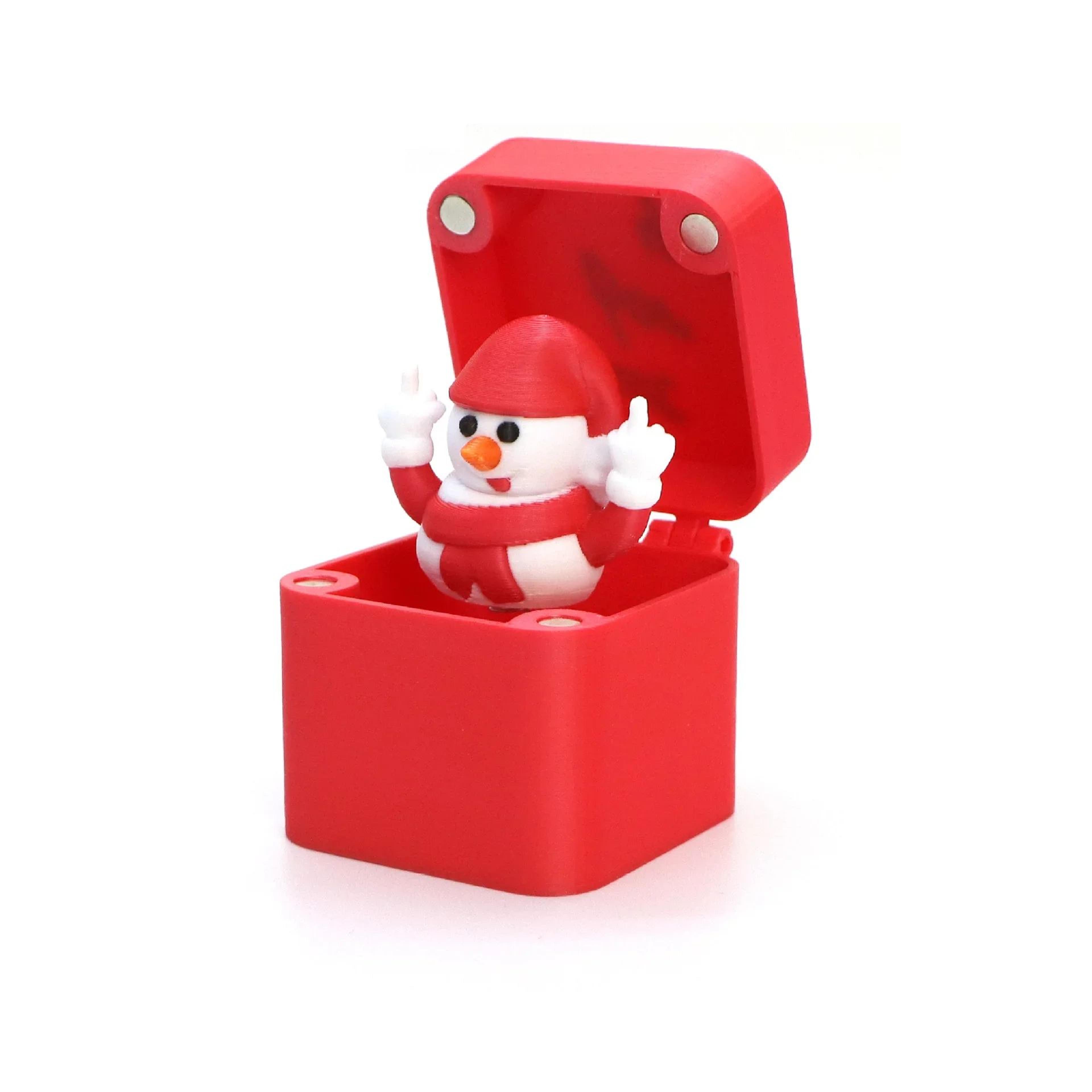 Holiday Surprise PopUp Prank Gift Boxes  Novelty Santa Snowman  Reindeer Pop Up Toy Gift Set 10