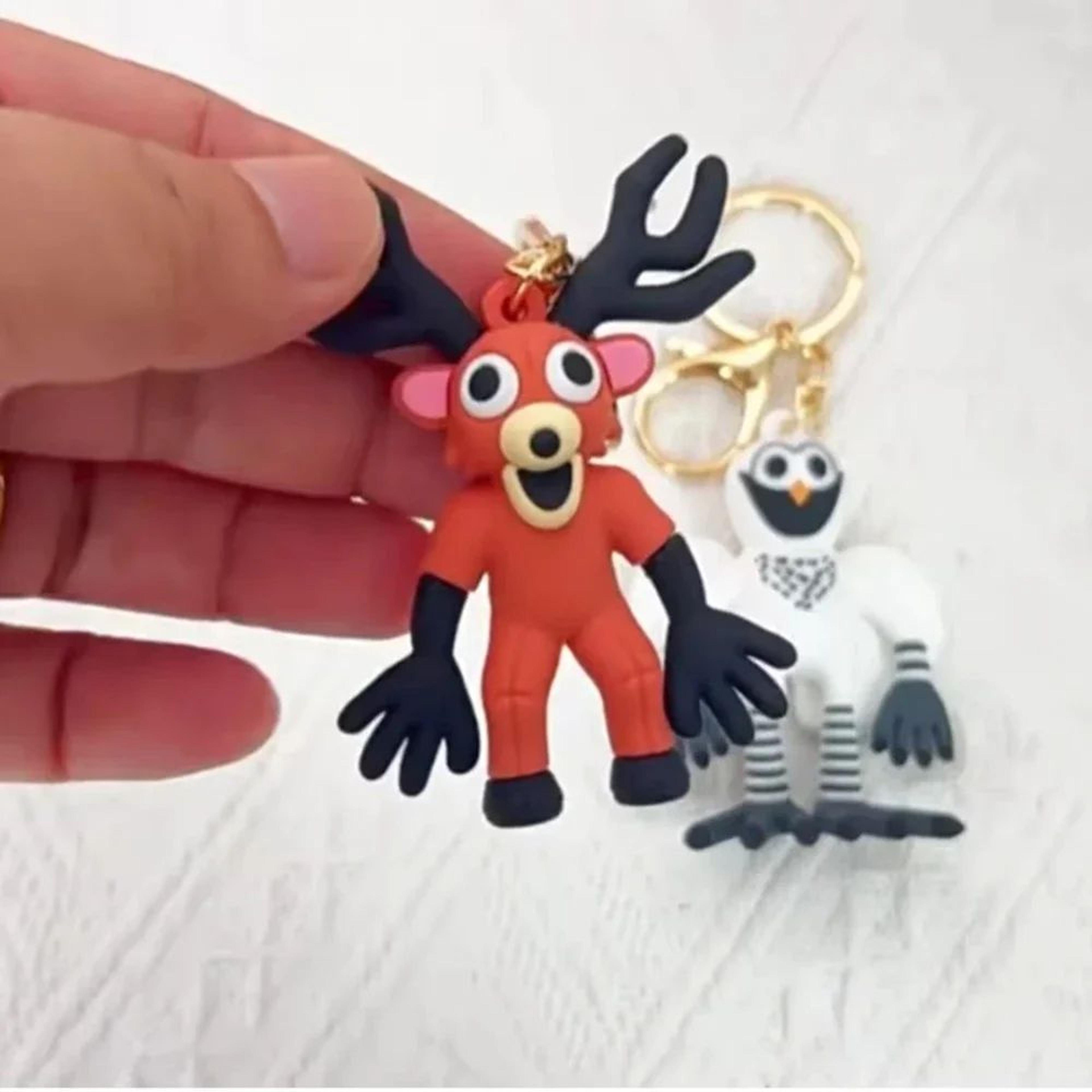 Handcrafted Deer  Owl Cartoon Animal Keychain Bag Pendant Charm For Kids Gifts 1