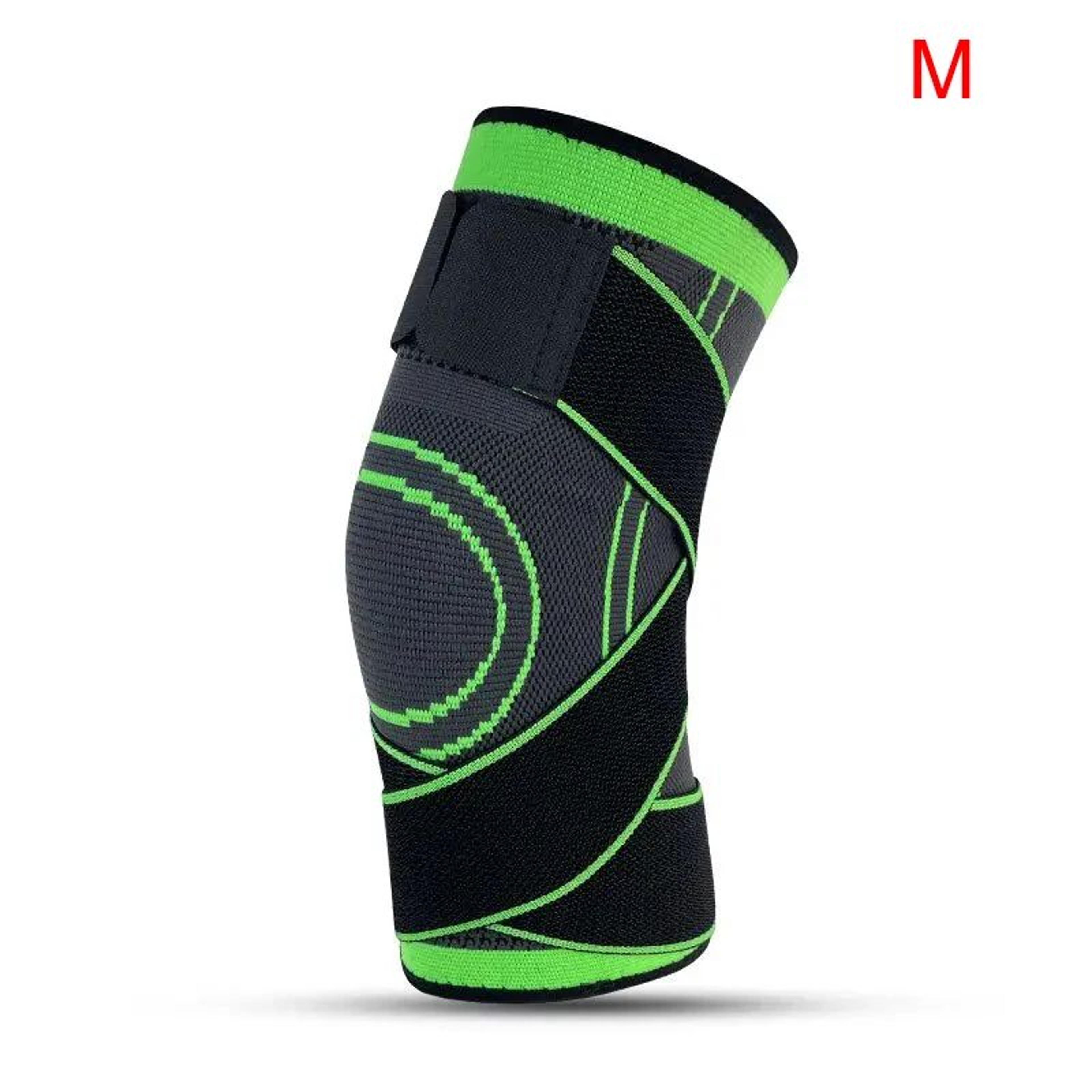 Adjustable Knee Compression Sleeve With Patella Stabilizer Strap For Sports  Running 13