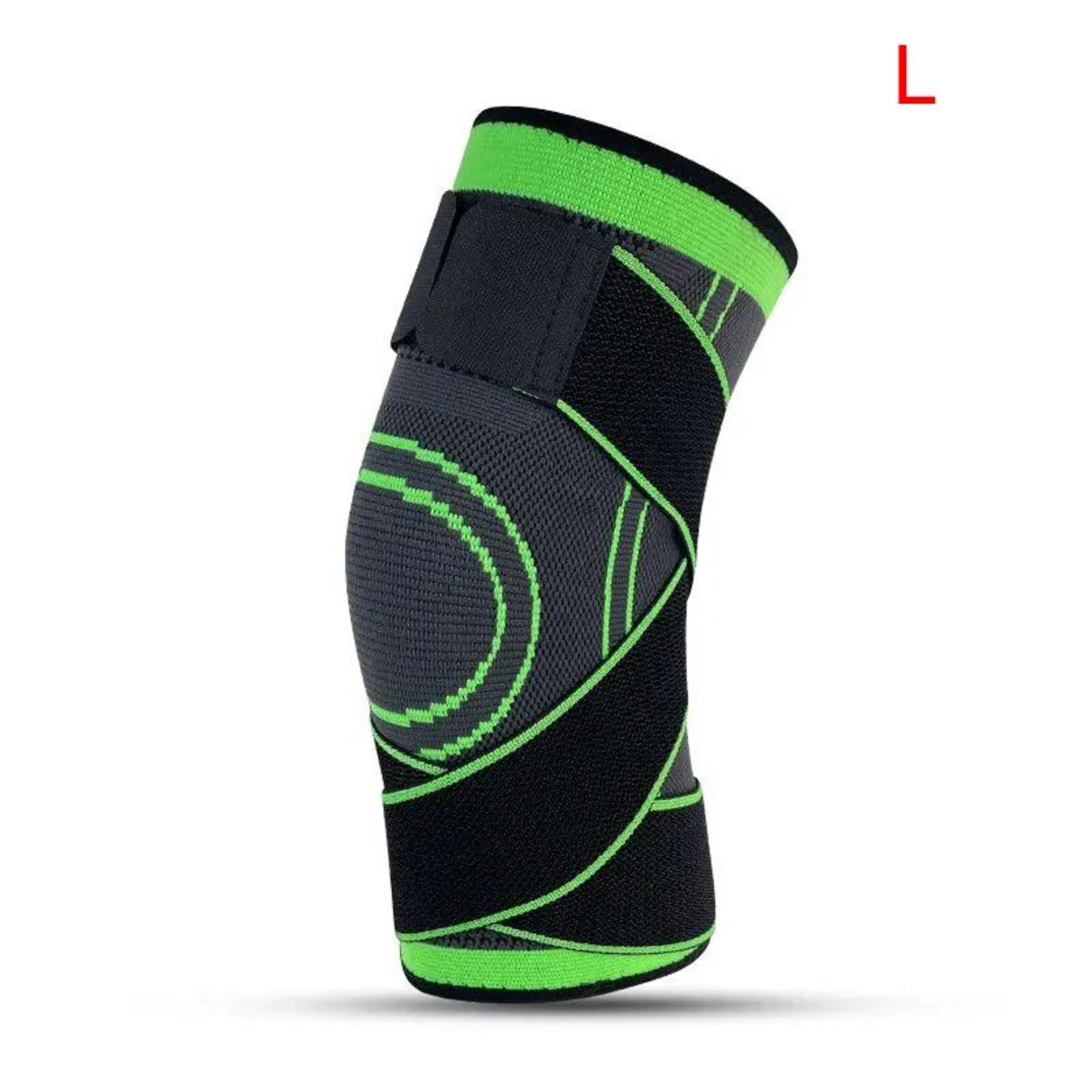 Adjustable Knee Compression Sleeve With Patella Stabilizer Strap For Sports  Running 14