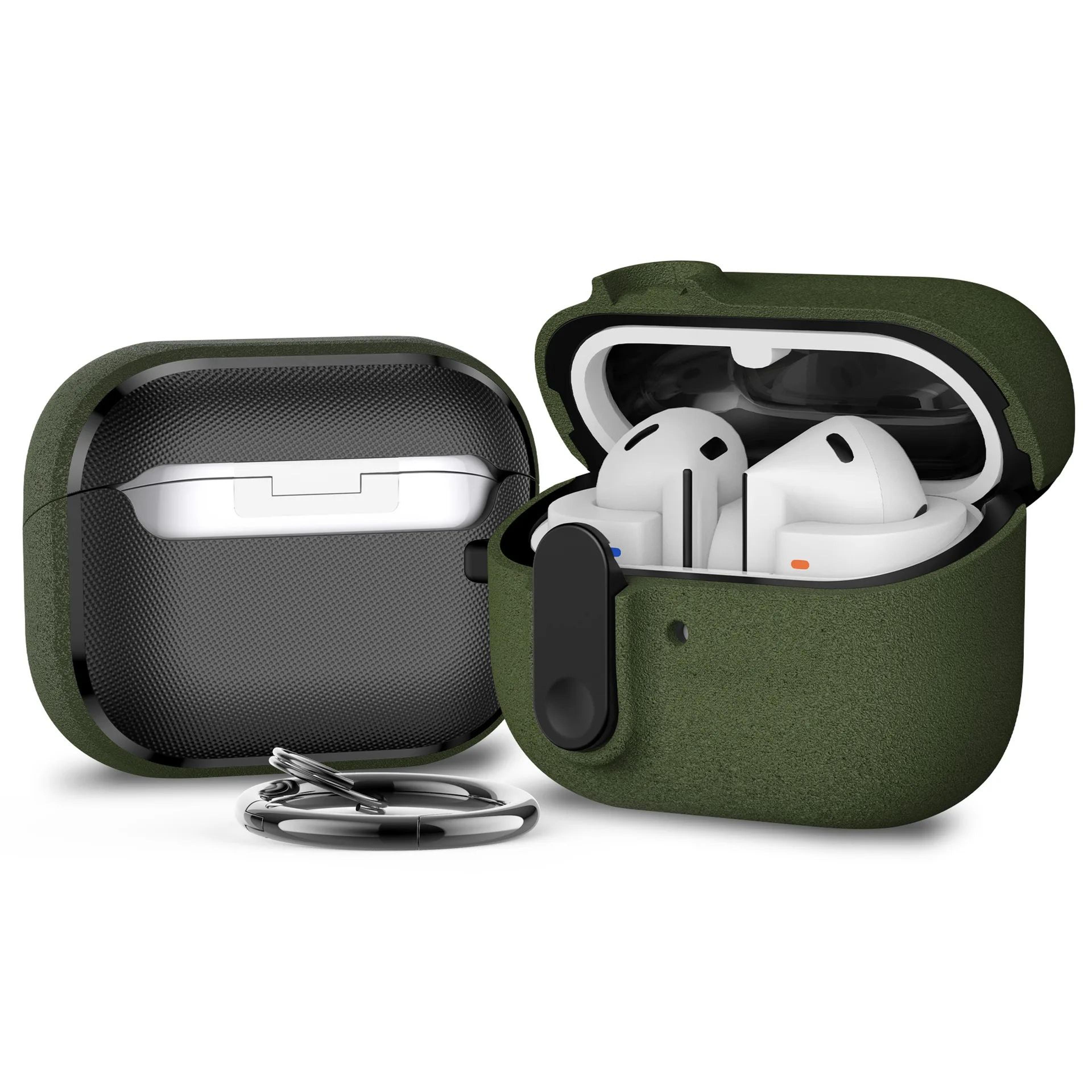 Locking Galaxy Buds 3 Case With Keychain Clip Shockproof Protective Cover Fits Buds 3  Buds 3 Pro 9