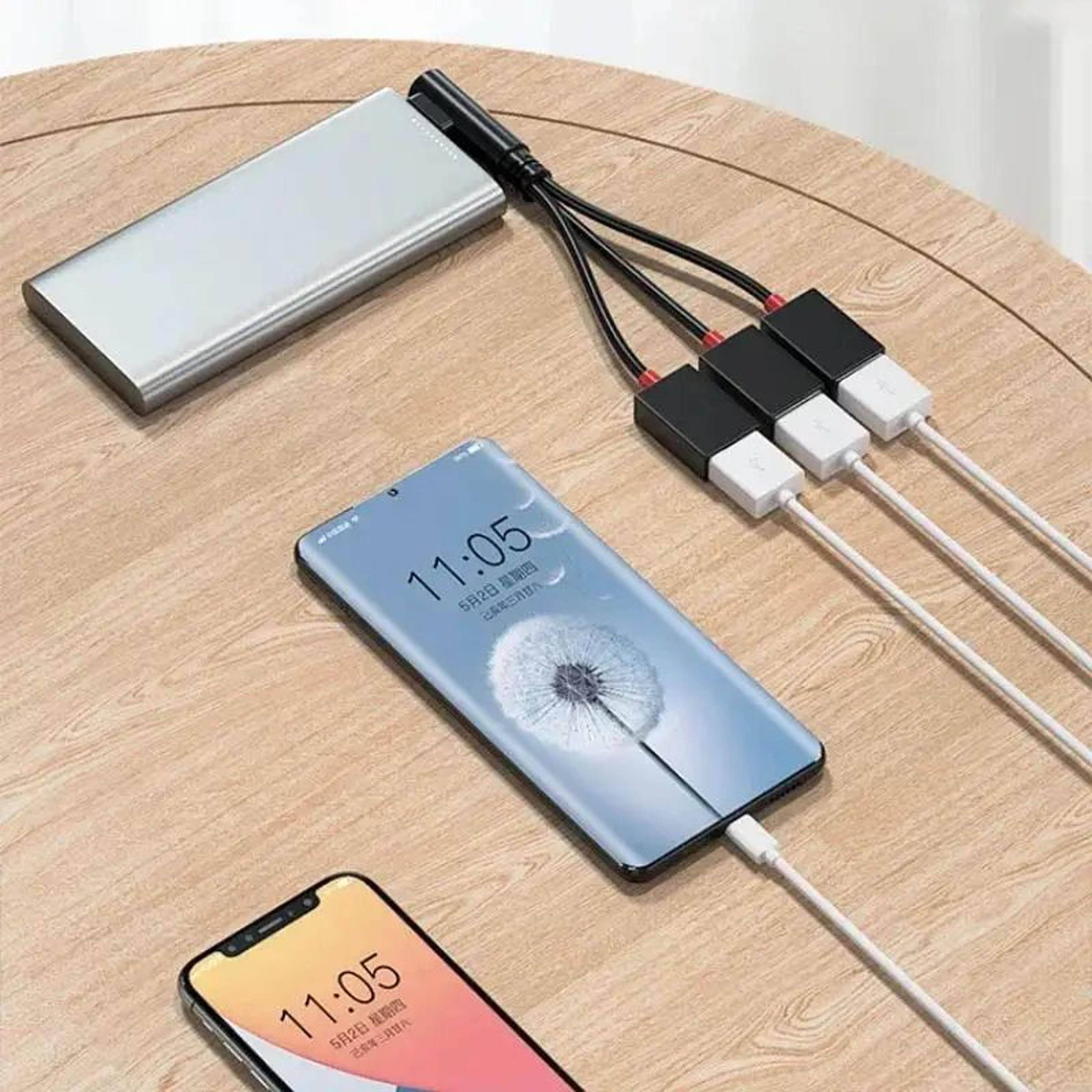 2Port USB Splitter Hub Cable For Car  Laptop  Dual USB Adapter For Charging  Data 4