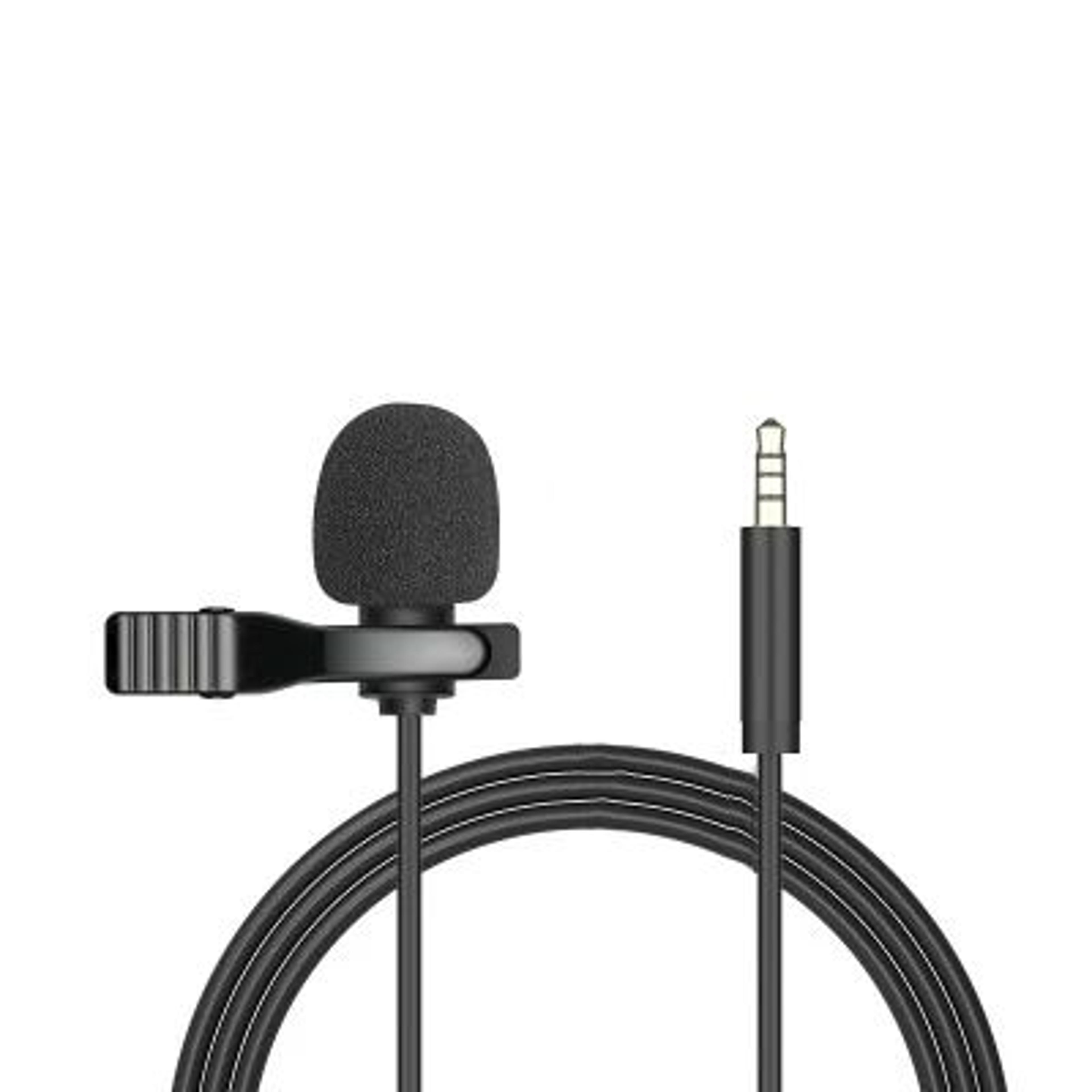 15m Wired Lavalier Microphone  ClipOn Lapel Mic With USBC  35mm For Clear Voice 6