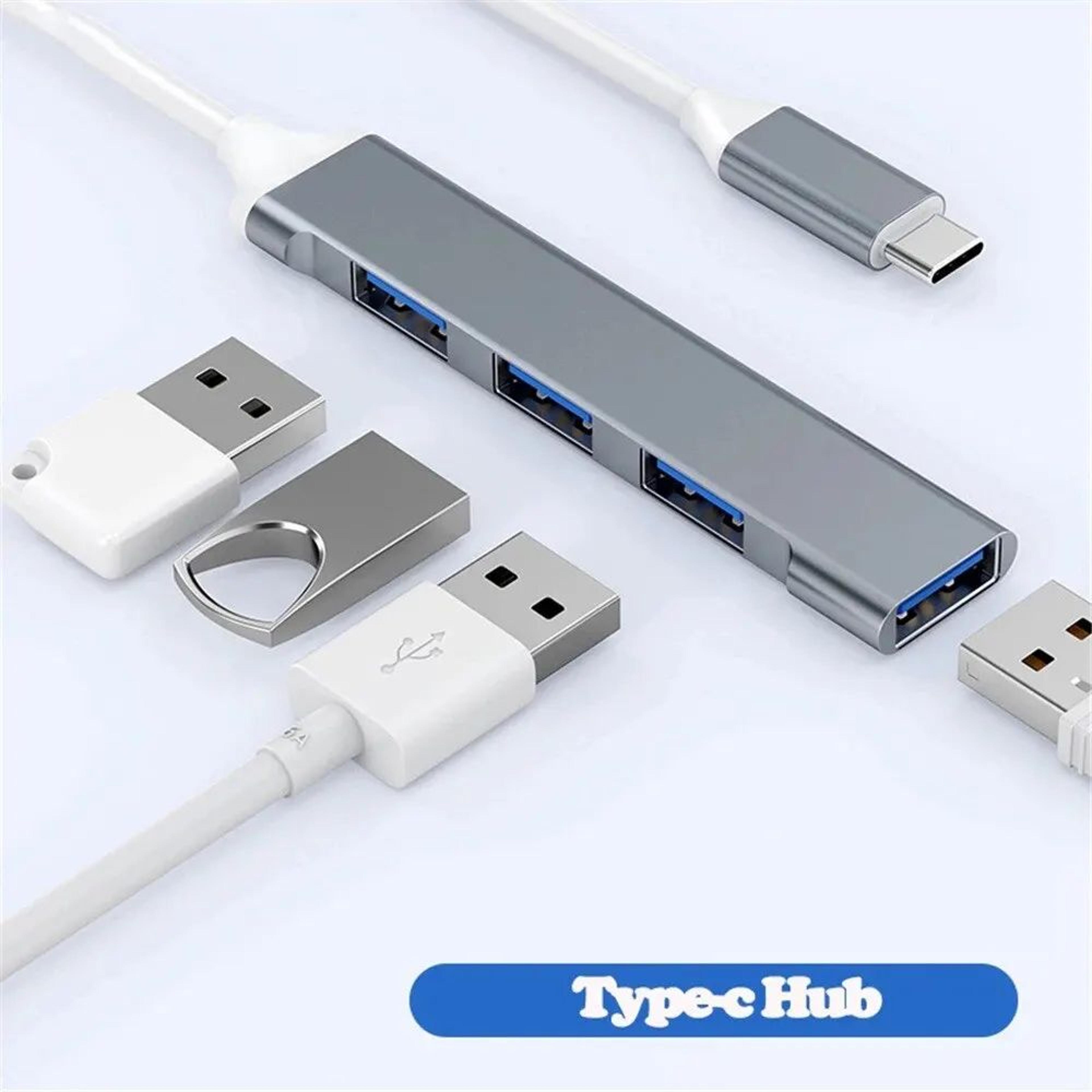 4Port USBC OTG Adapter Hub  USB C To USB 30 Hub For Phone Tablet  Laptop 4