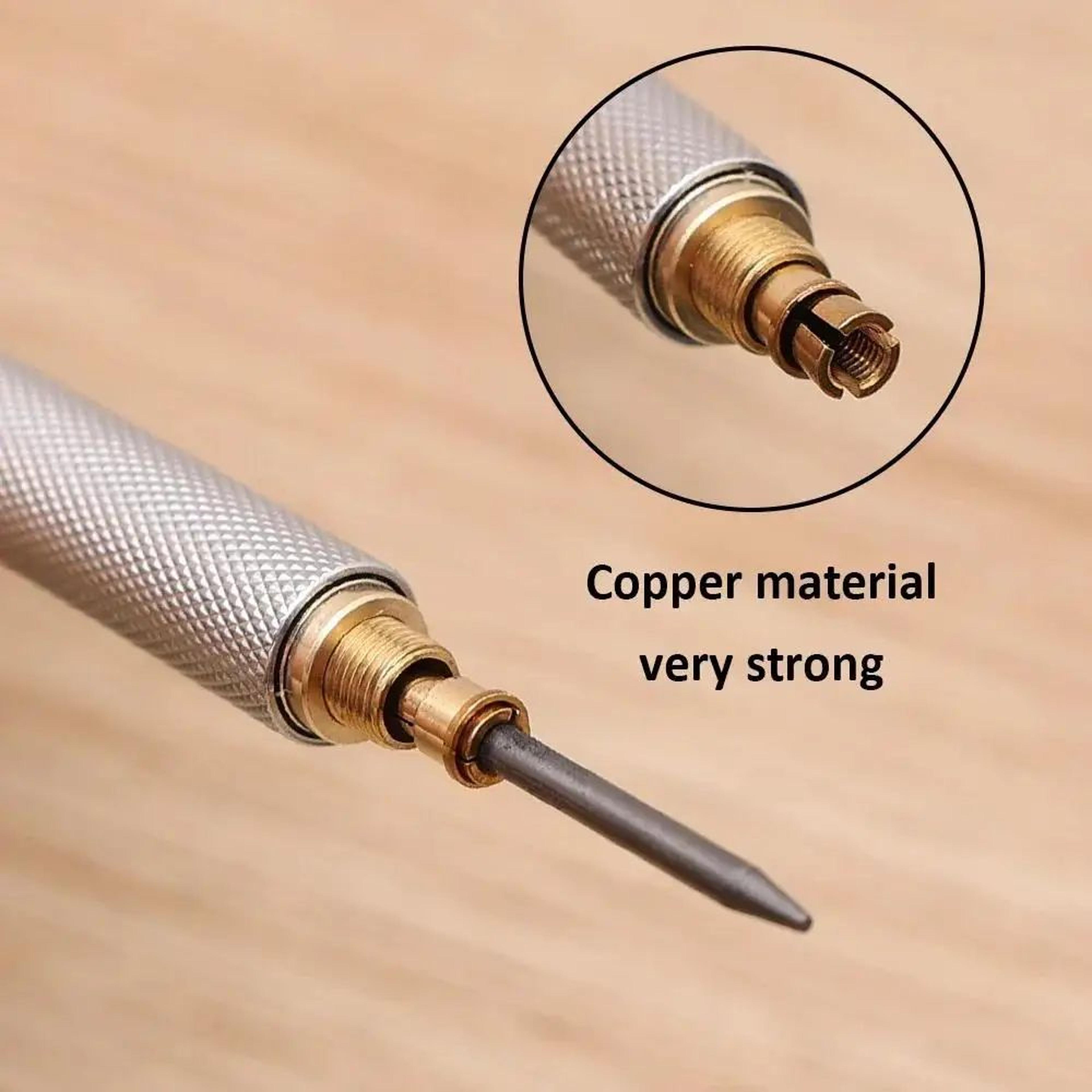 ProDraft Full Metal Mechanical Pencil Set 0320mm For Writing  Drawing 4