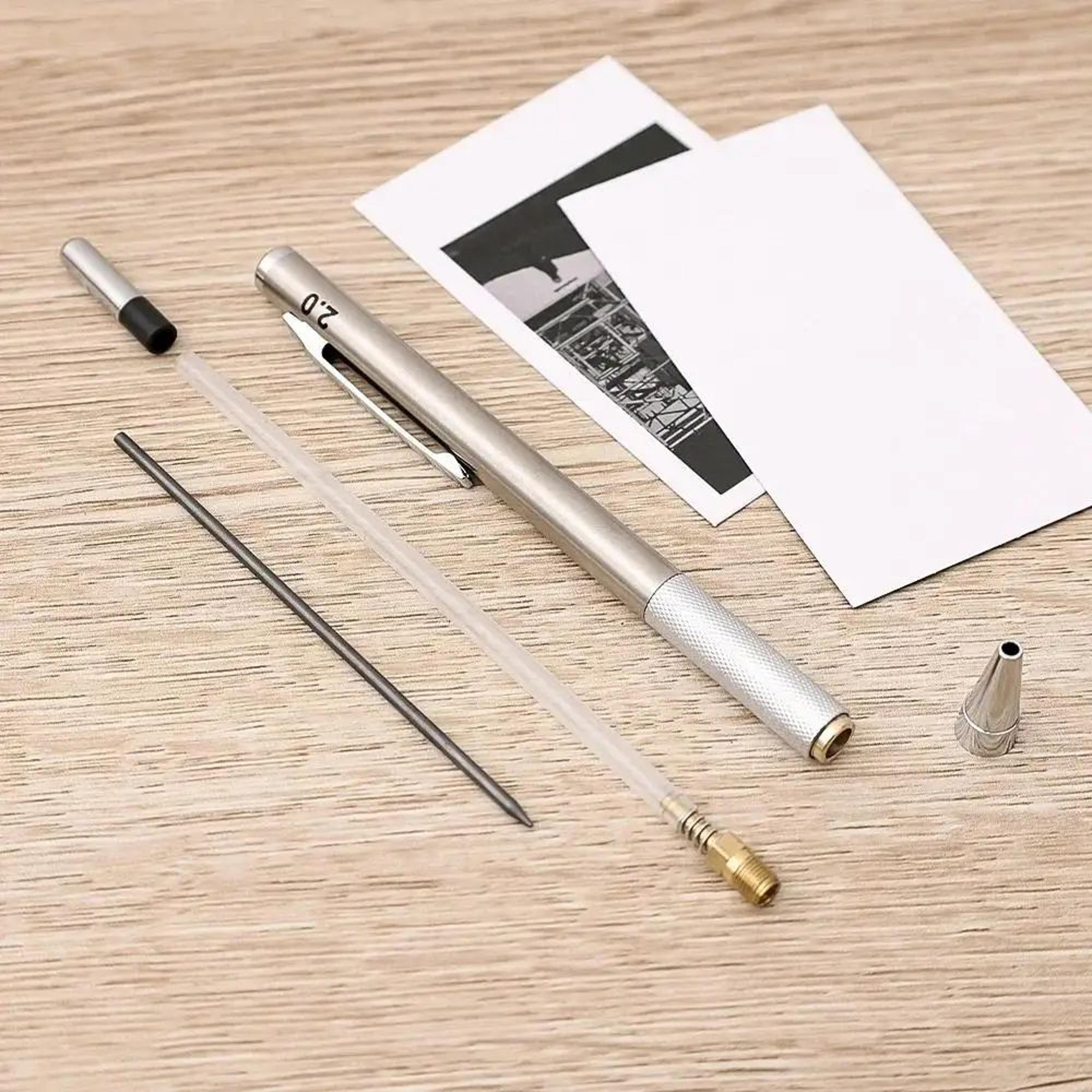 ProDraft Full Metal Mechanical Pencil Set 0320mm For Writing  Drawing 5