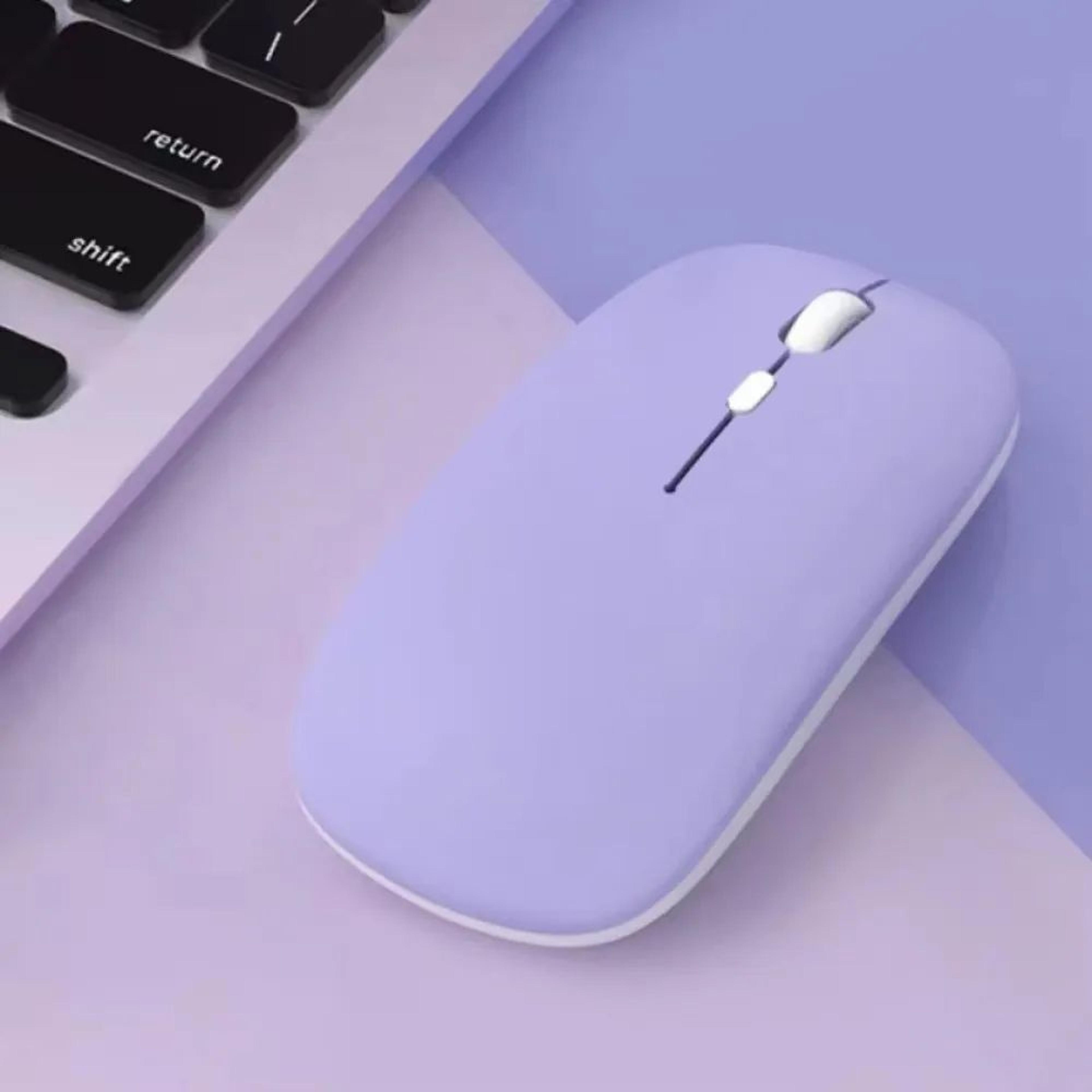 Morandi Silent DualMode Bluetooth Wireless Mouse TypeC Rechargeable Ergonomic Mouse For Laptop  PC 11