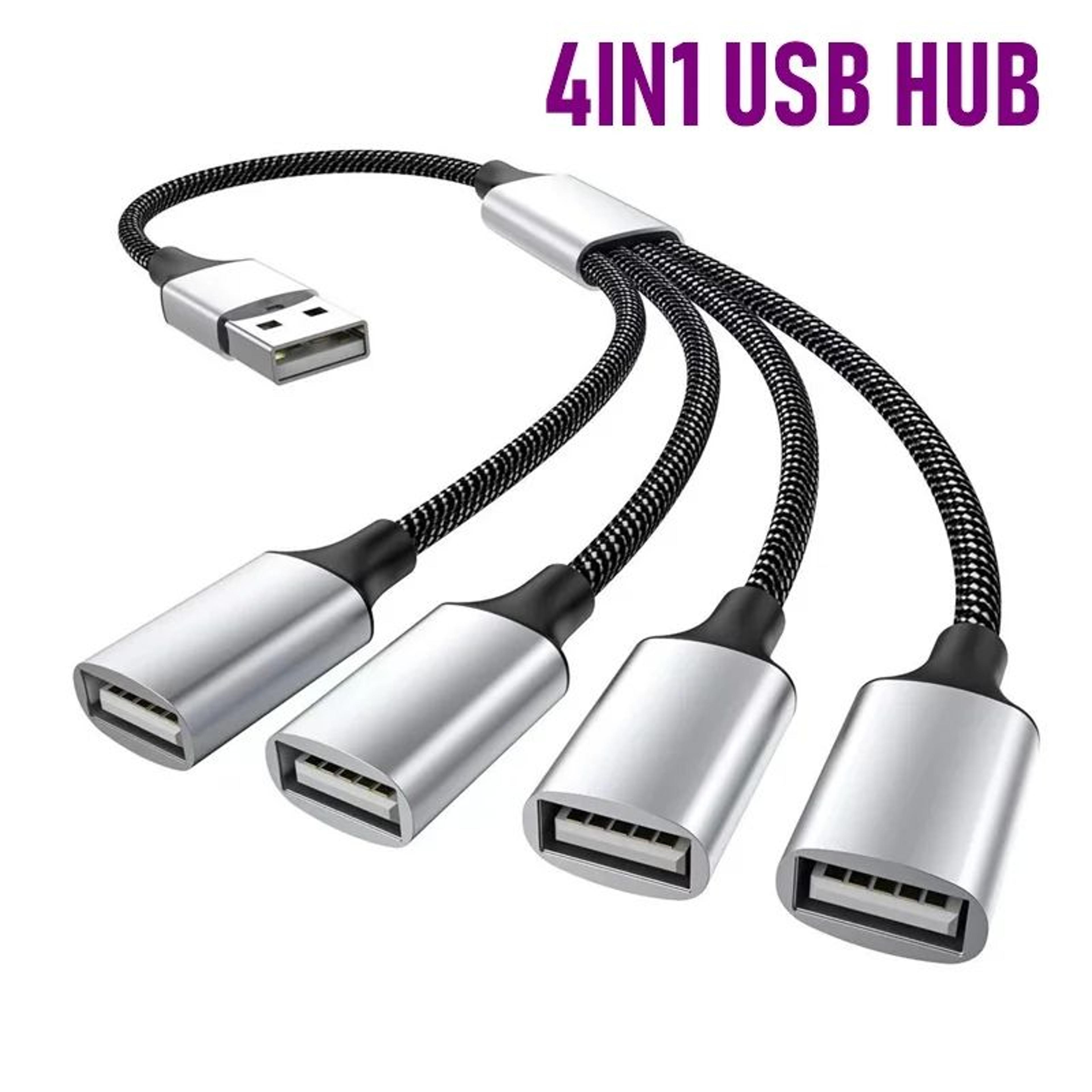 USB C Hub 3Port USB Splitter OTG HighSpeed USB C To USB Adapter For Laptops And PCs 7