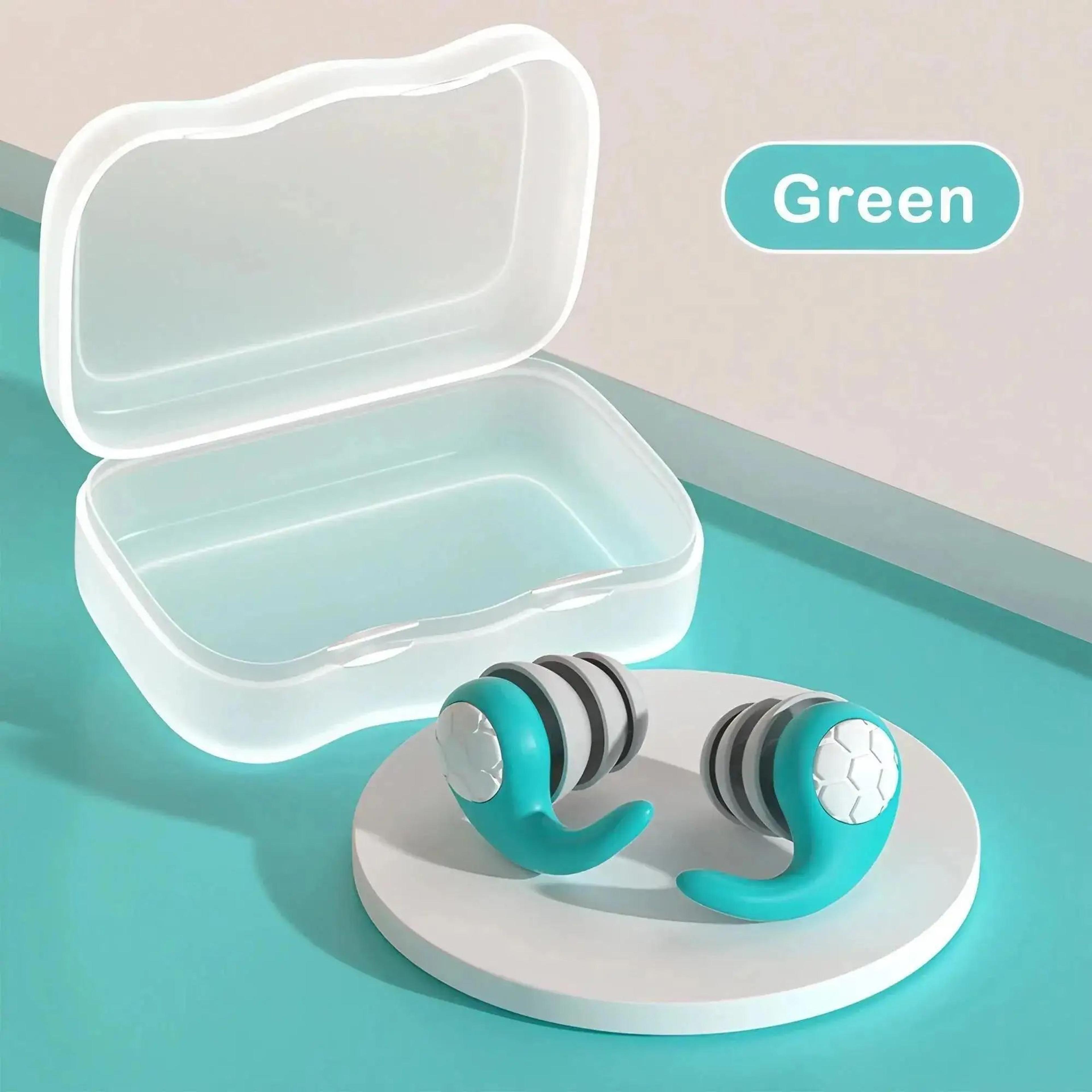 SoftSeal Silicone Ear Plugs For Sleeping  Swimming  Reusable Waterproof Comfort Fit 1 Pair 10