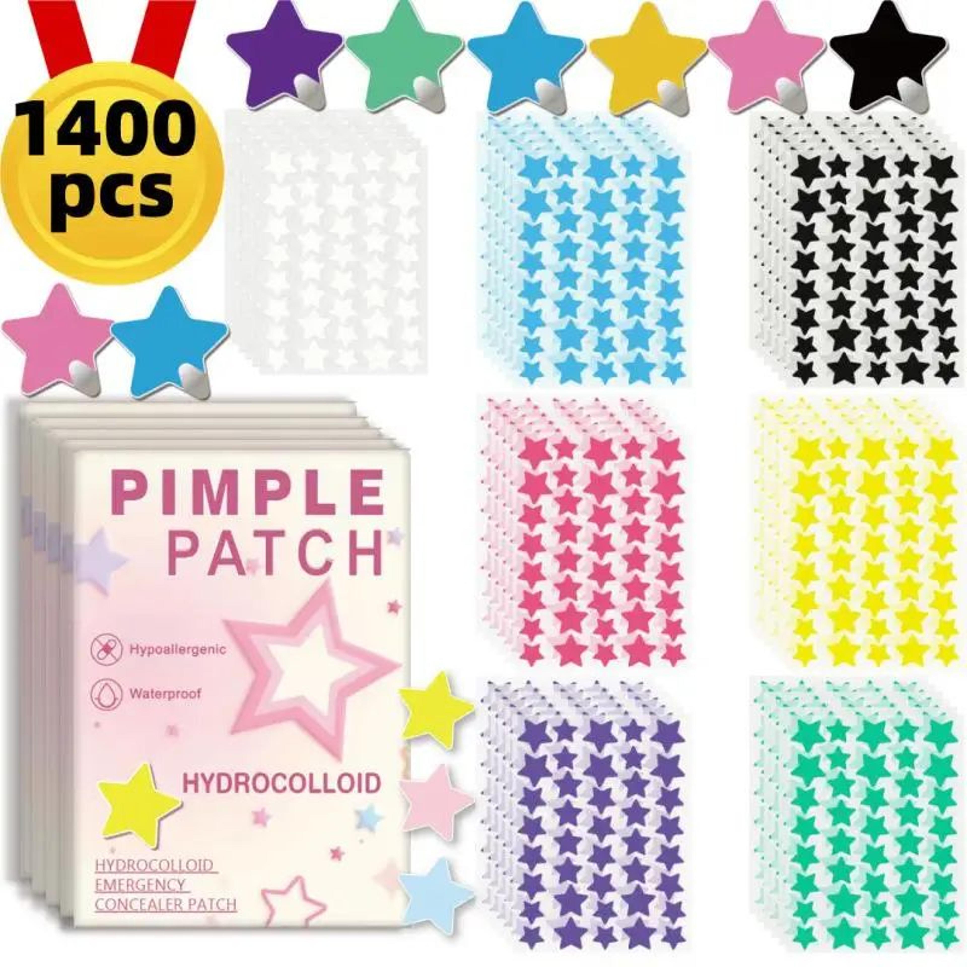 StarGlow 1400Piece Acne Patch Set  Star Pimple Patches Acne Spot Stickers Pimple Patch Stickers 1