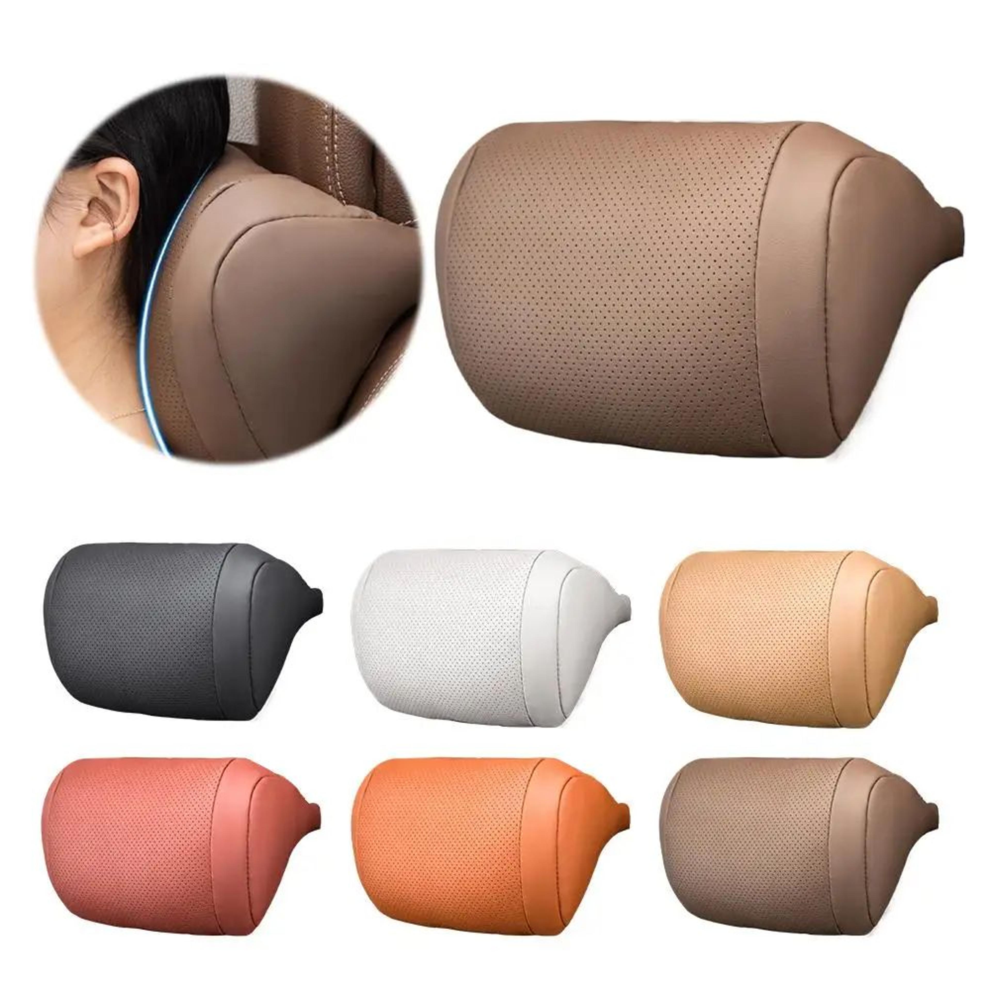 Ergonomic Memory Foam Car Headrest Pillow For Neck Support  Breathable EasyInstall MultiColor 0