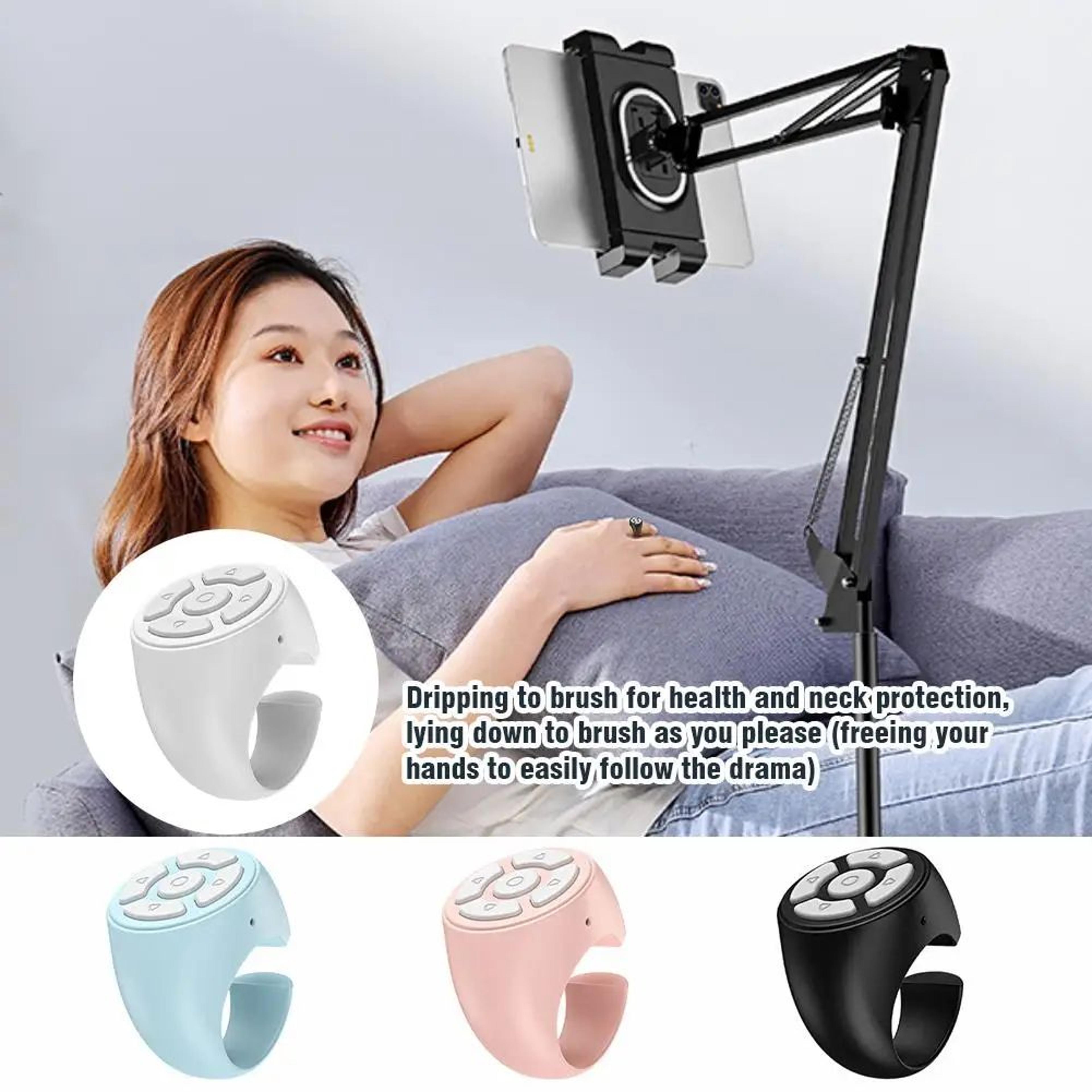 Bluetooth Ring Remote For Phone  Tablet  Page Turner  Camera Shutter Controller 0