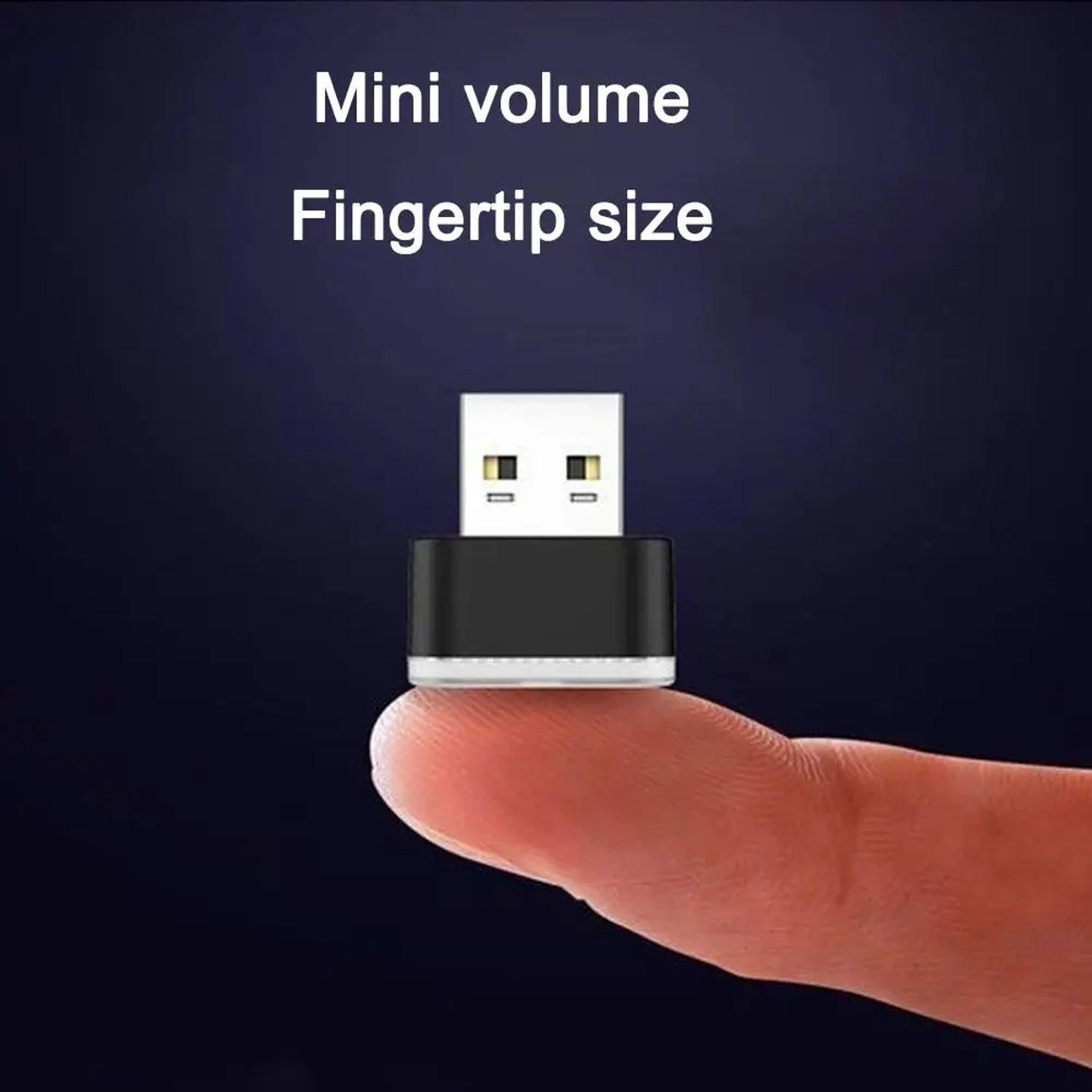 Mini USB Car Ambient Light Night Lamp For Car Interior Atmosphere 3