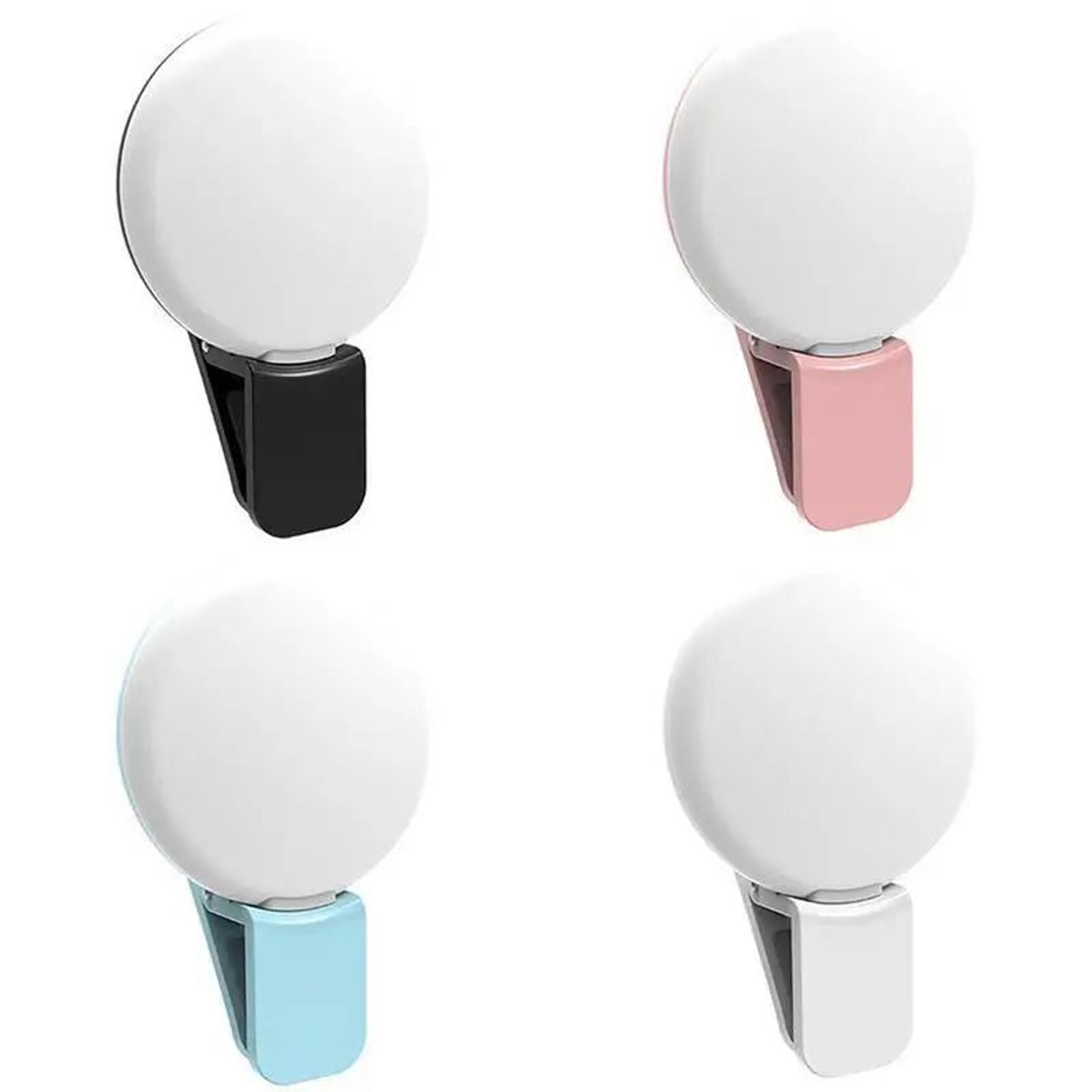 USB Rechargeable Clip On Phone Ring Light For Selfies And Livestreams Portable LED Fill Light For P 5
