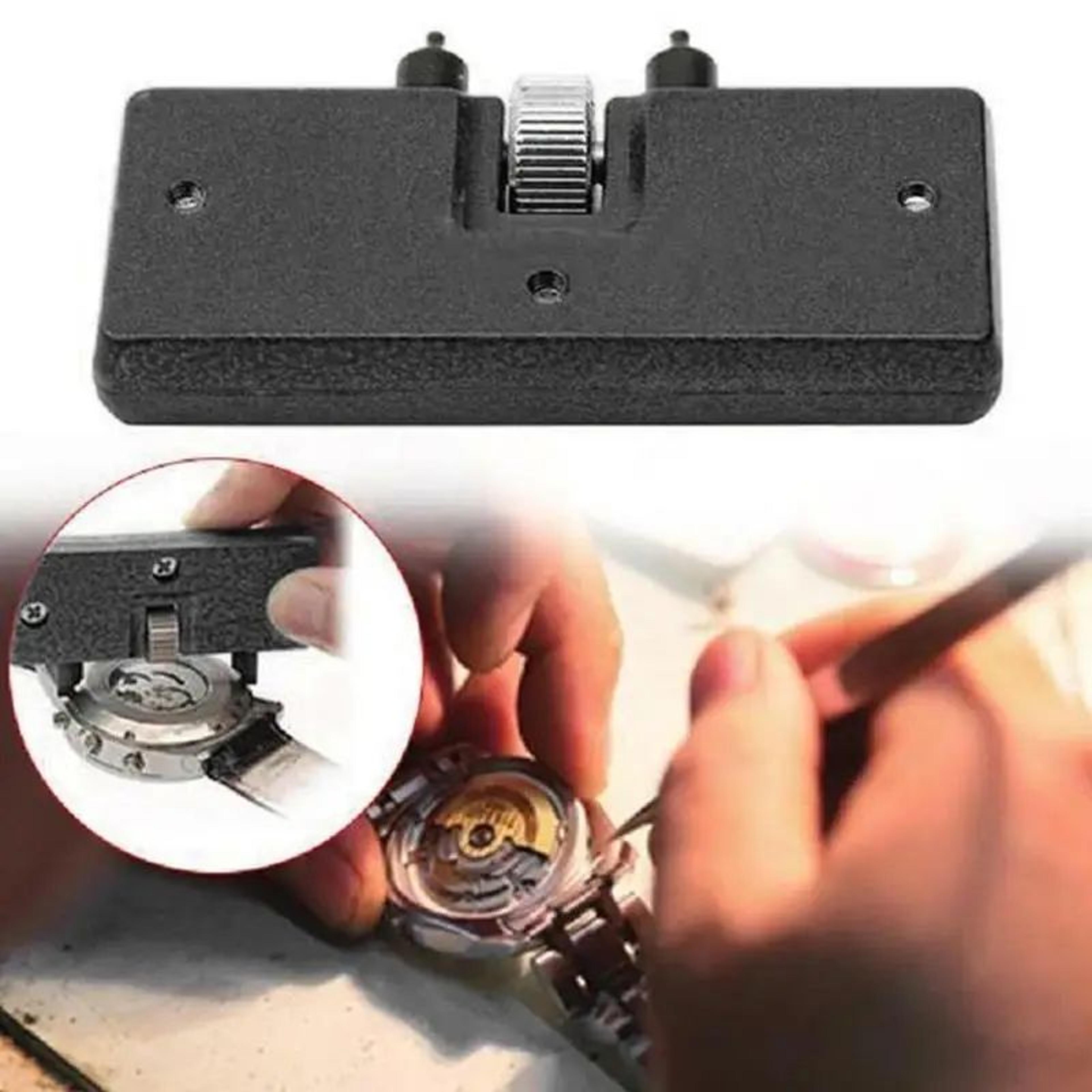 Adjustable DualJaw Watch Case Opener For ScrewBack Covers  Watch Repair Tool 0